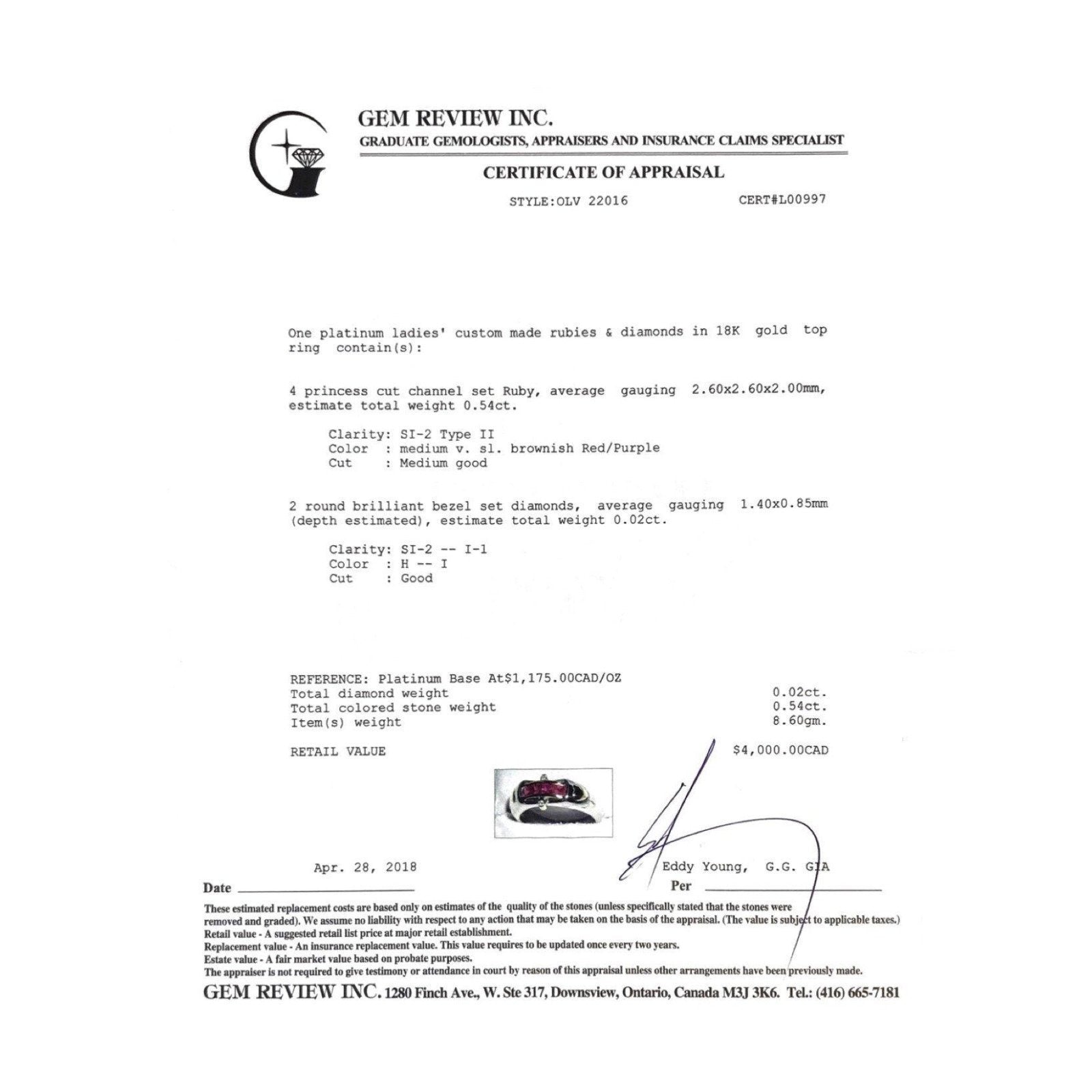 Ruby and Diamond Ring