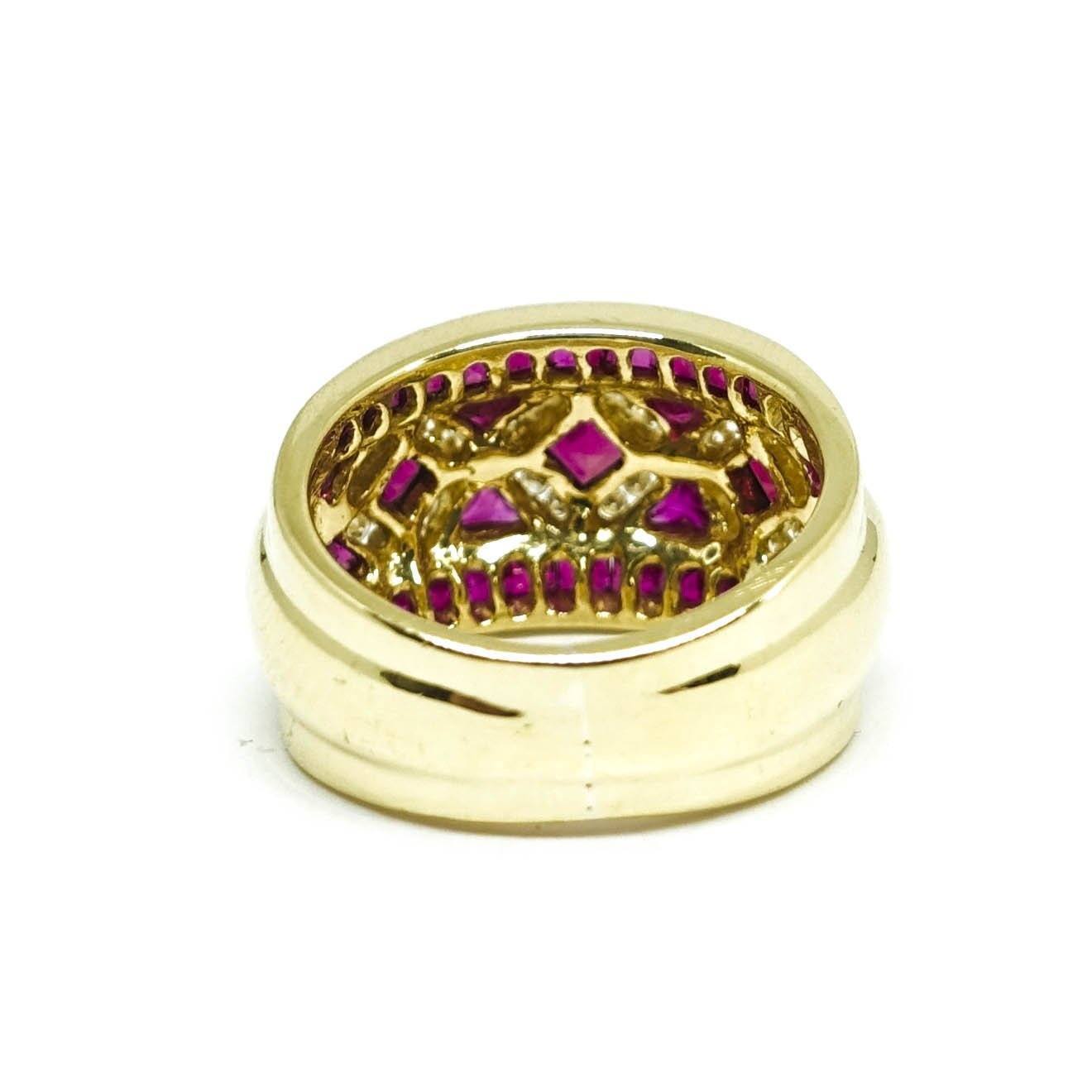 Ruby and Diamond Ring