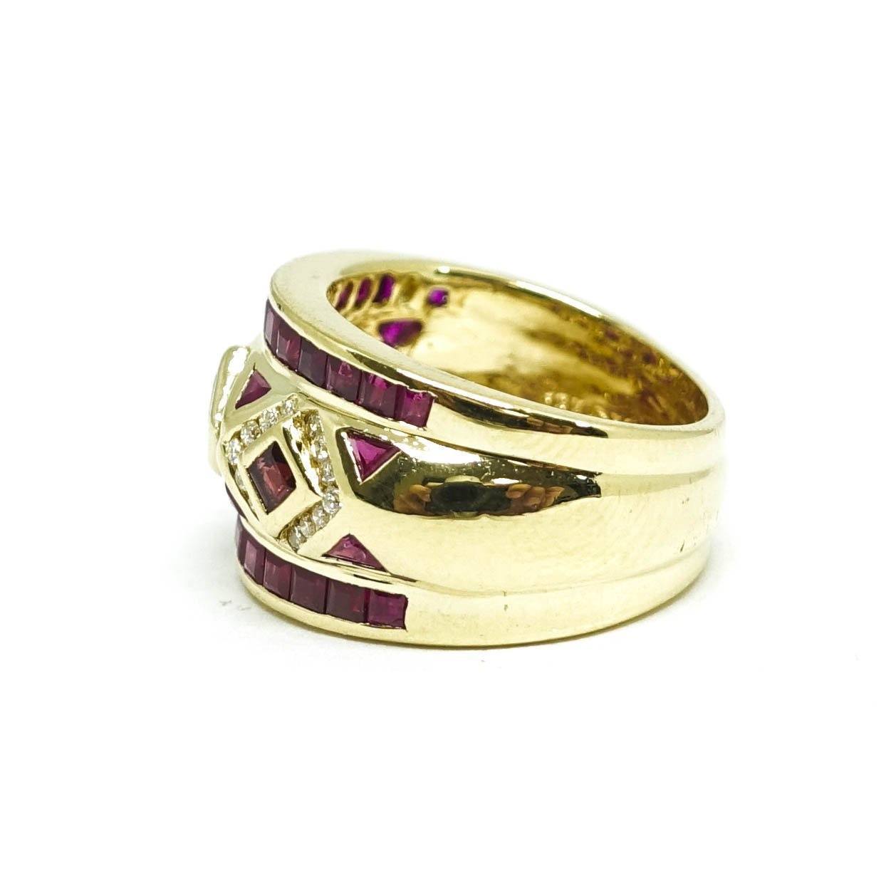 Ruby and Diamond Ring