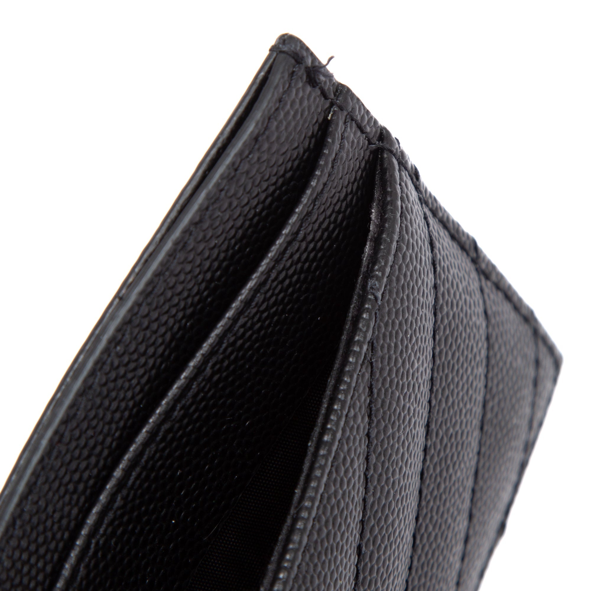 Saint Laurent 2020 Monogram Leather Card Holder w/ Box