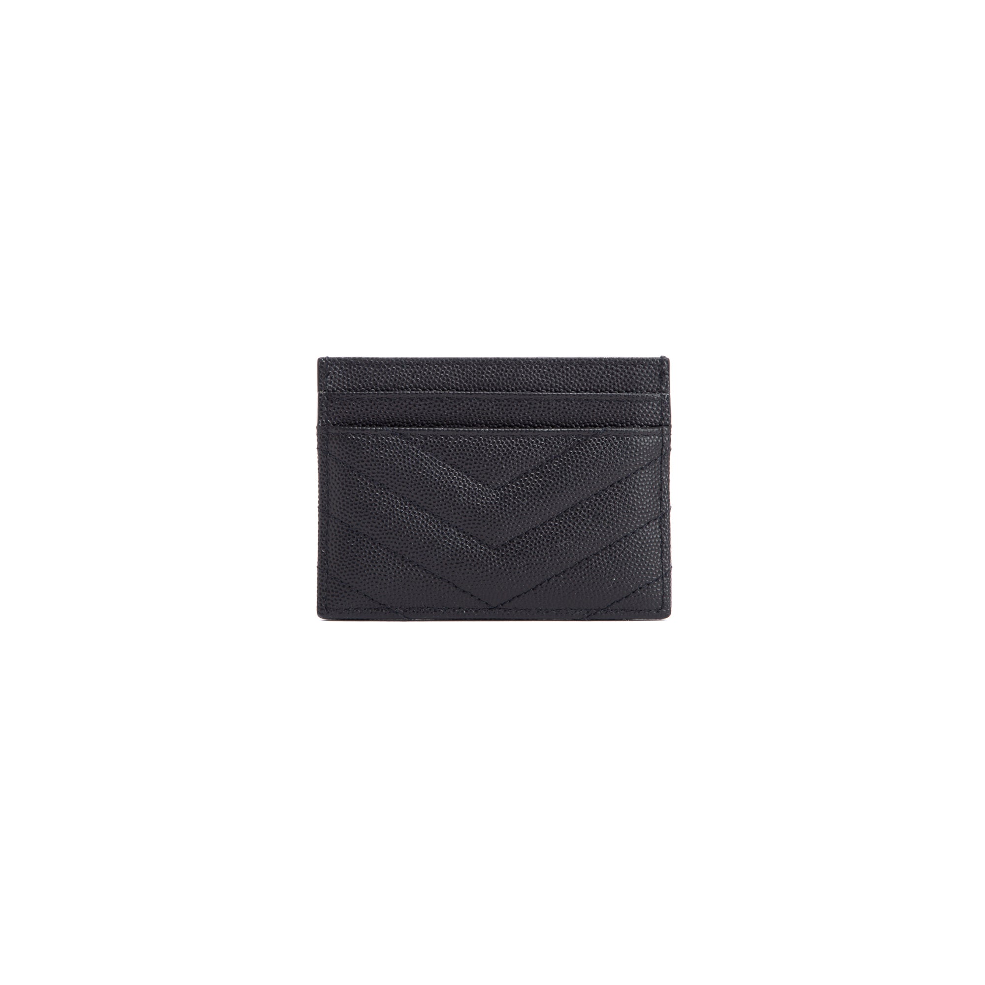 Saint Laurent 2020 Monogram Leather Card Holder w/ Box