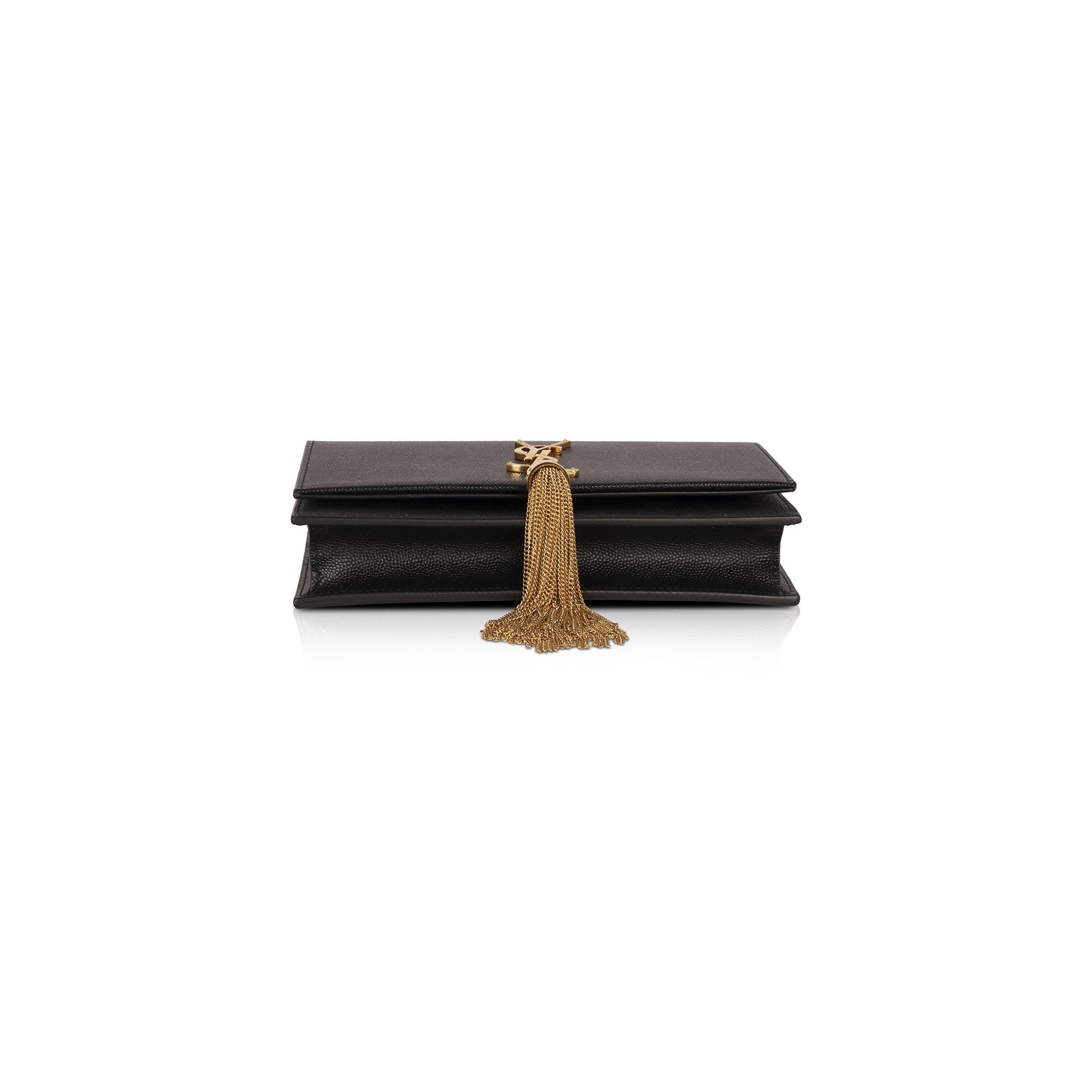 Saint Laurent 2020 Small Kate Tassel Wallet on Chain w/ Box