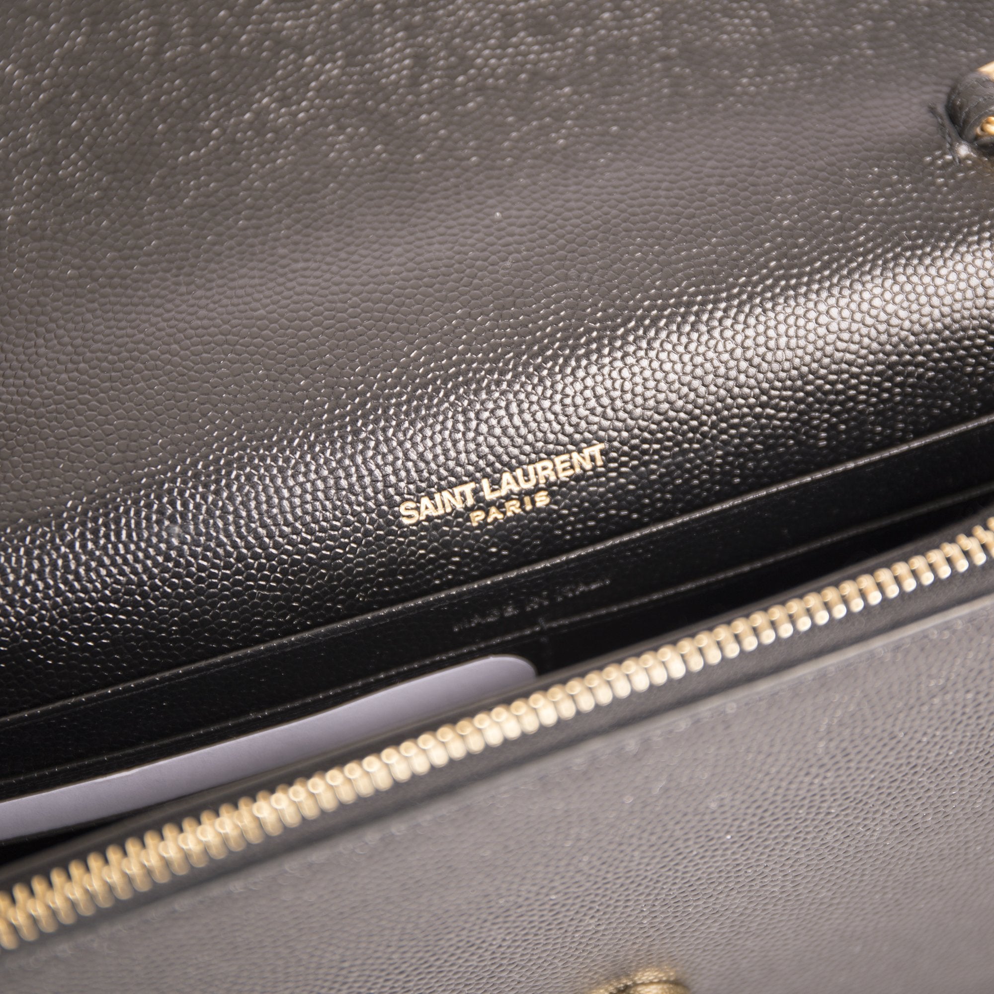 Saint Laurent 2020 Small Kate Tassel Wallet on Chain w/ Box