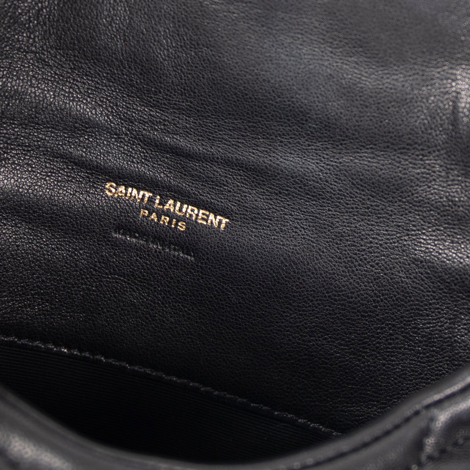 Saint Laurent 2021 Small Puffer Pouch w/ Box