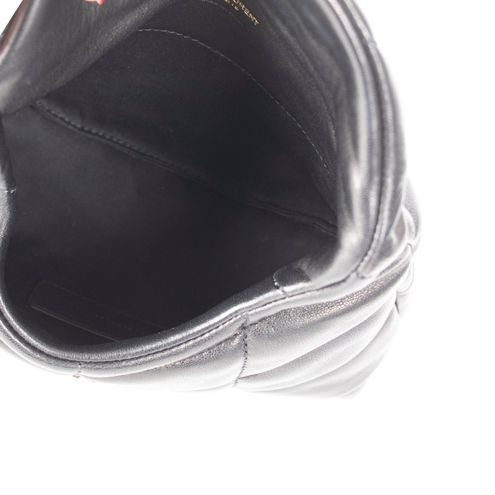 Saint Laurent 2021 Small Puffer Pouch w/ Box