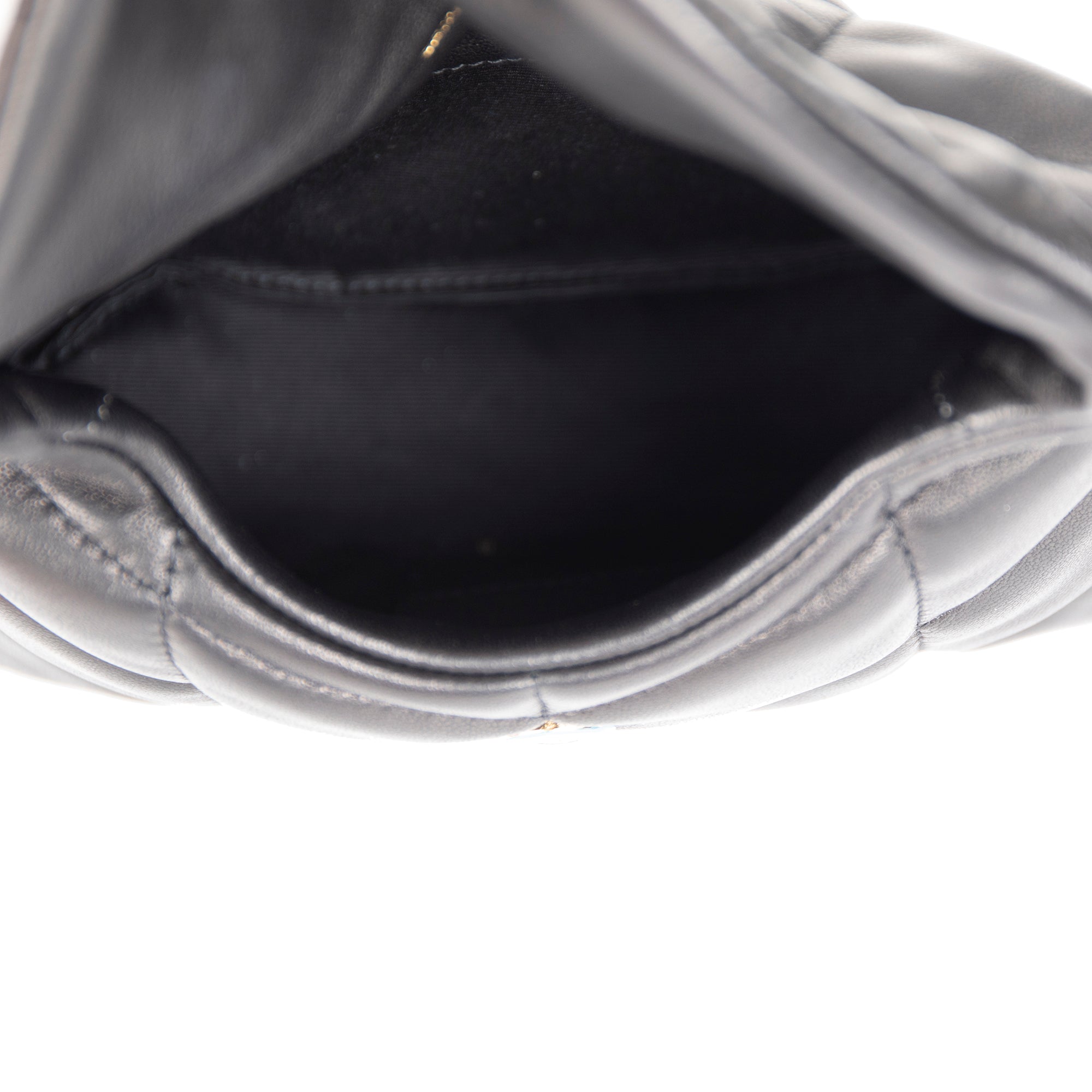 Saint Laurent 2021 Small Puffer Pouch w/ Box