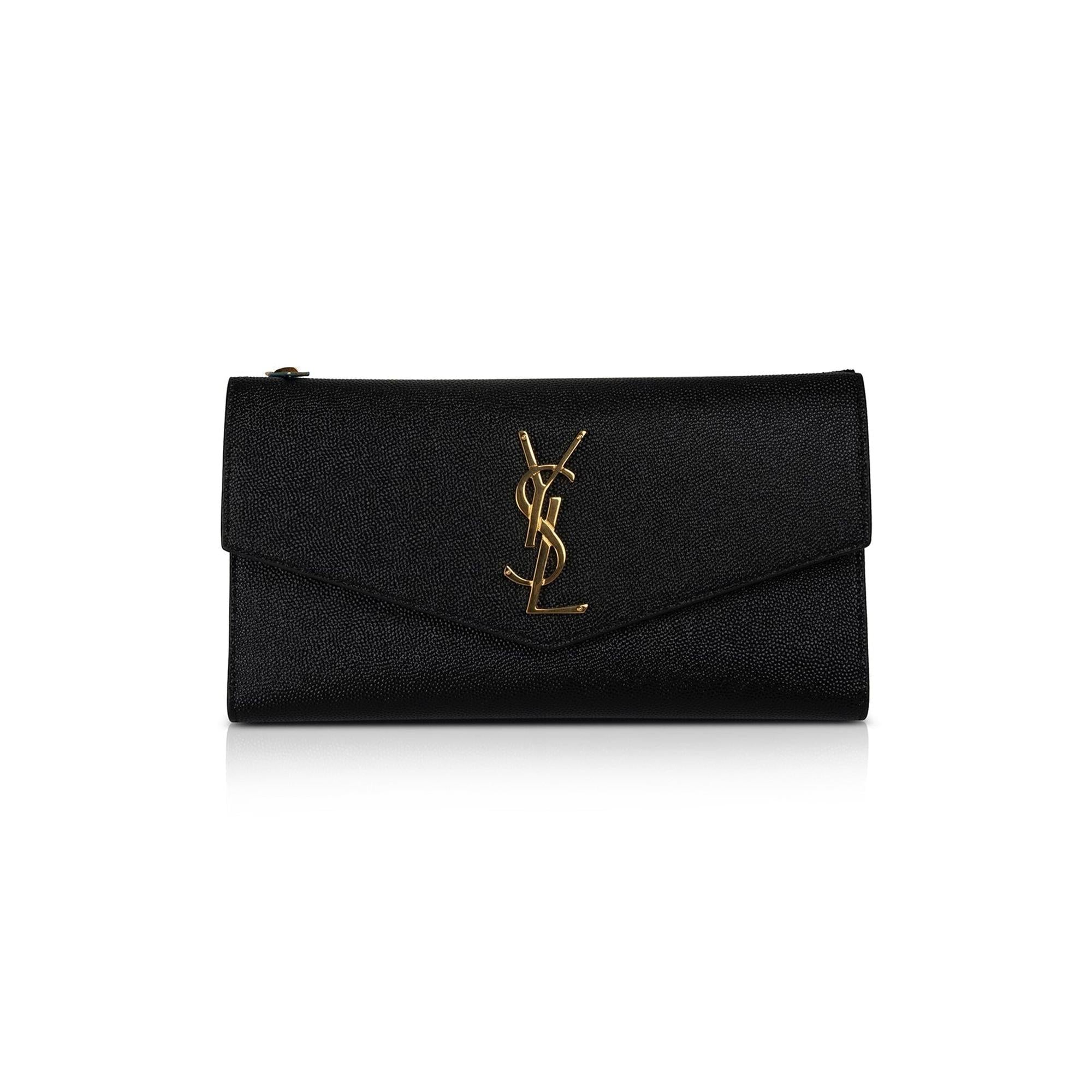 Saint Laurent 2021 Uptown Large Wallet w/ Box