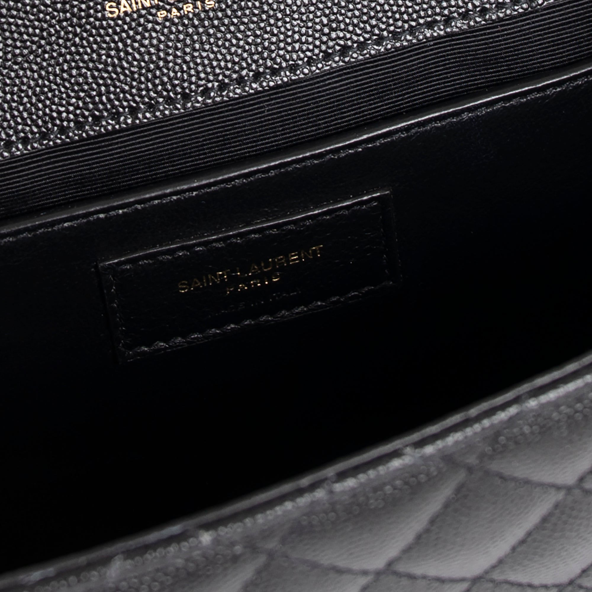 Saint Laurent 2022 Medium Monogram Matelasse Envelope Chain Bag w/ Recept