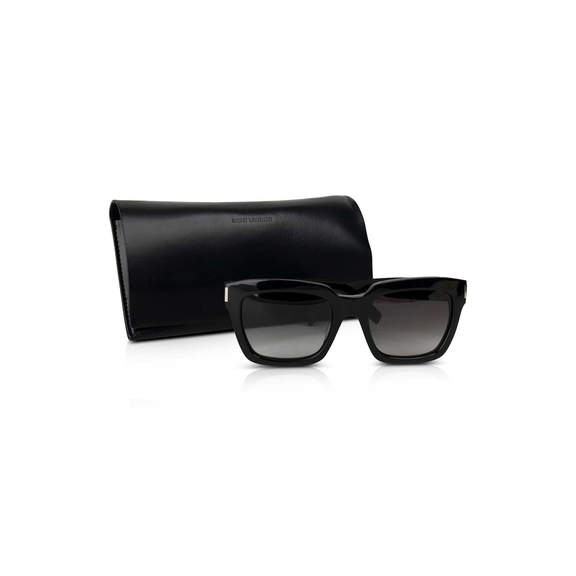 Saint Laurent Bold SL Sunglasses w/ Case – Oliver Jewellery