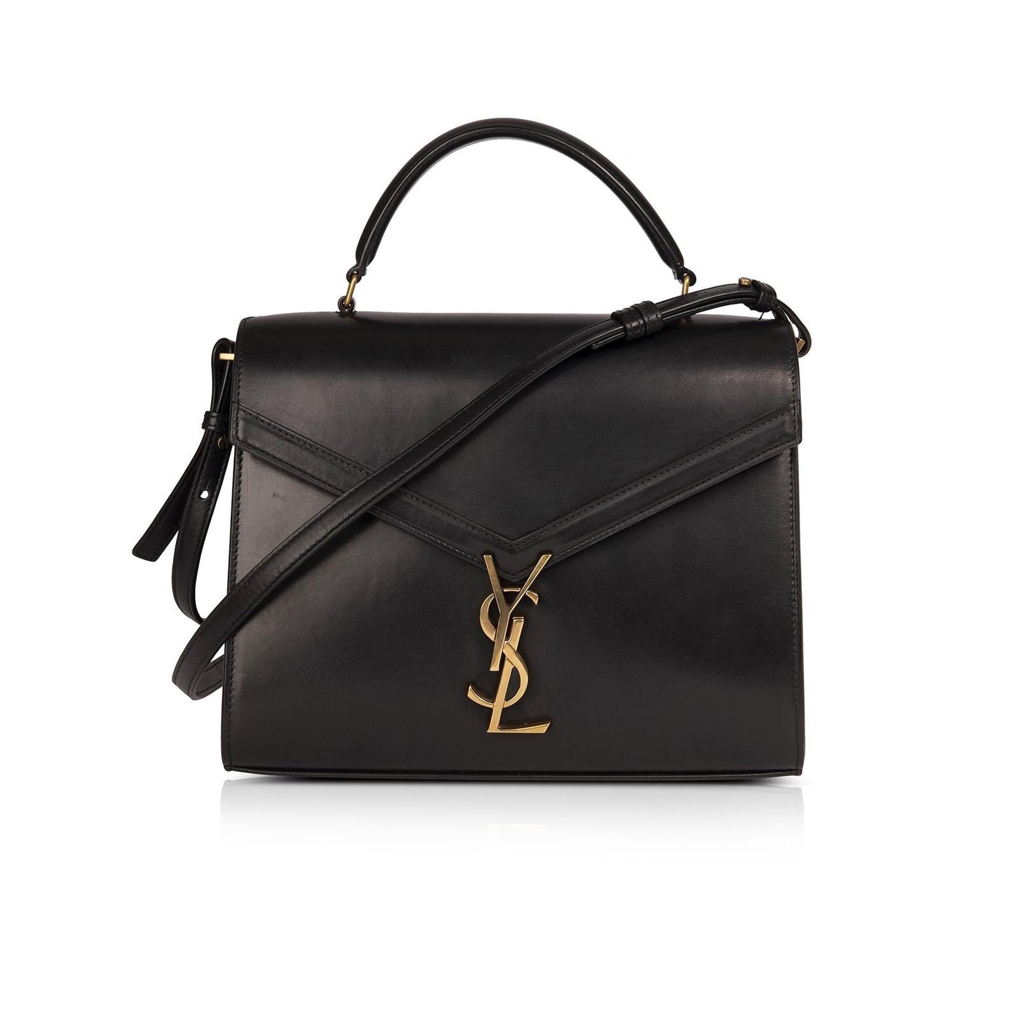 Saint Laurent Cassandra Medium Top Handle Bag