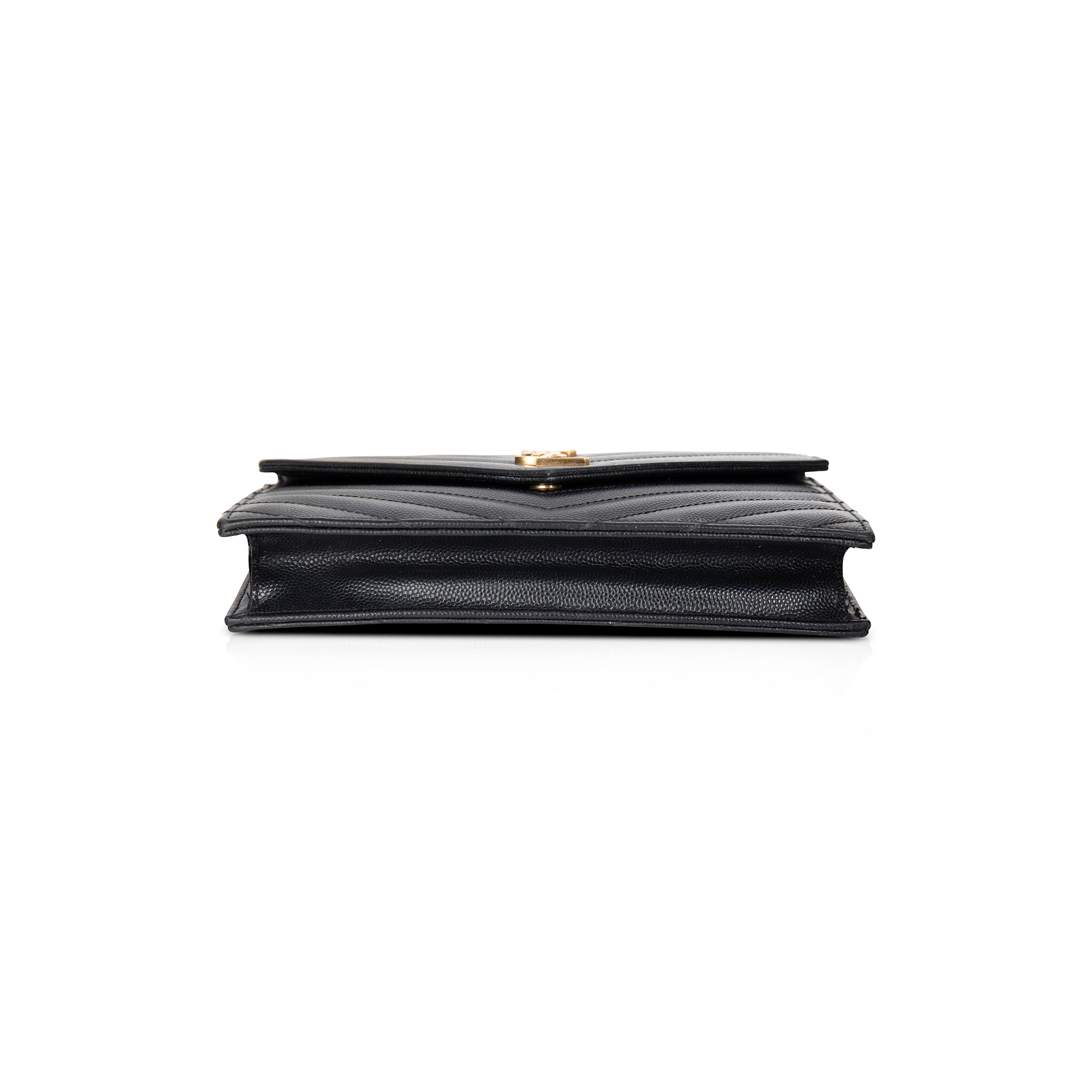 Saint Laurent Cassandre Envelope Chain Wallet
