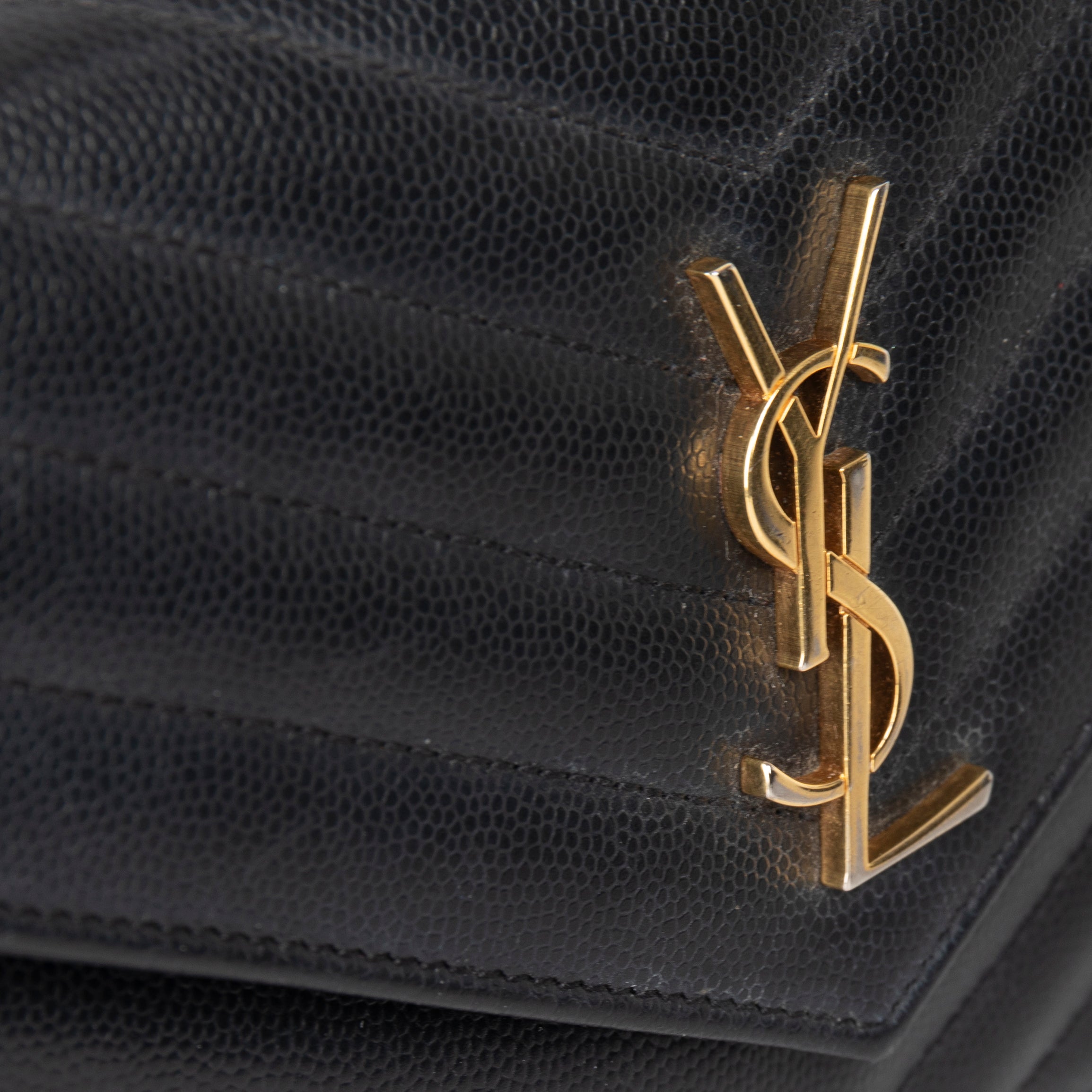 Saint Laurent Cassandre Envelope Chain Wallet