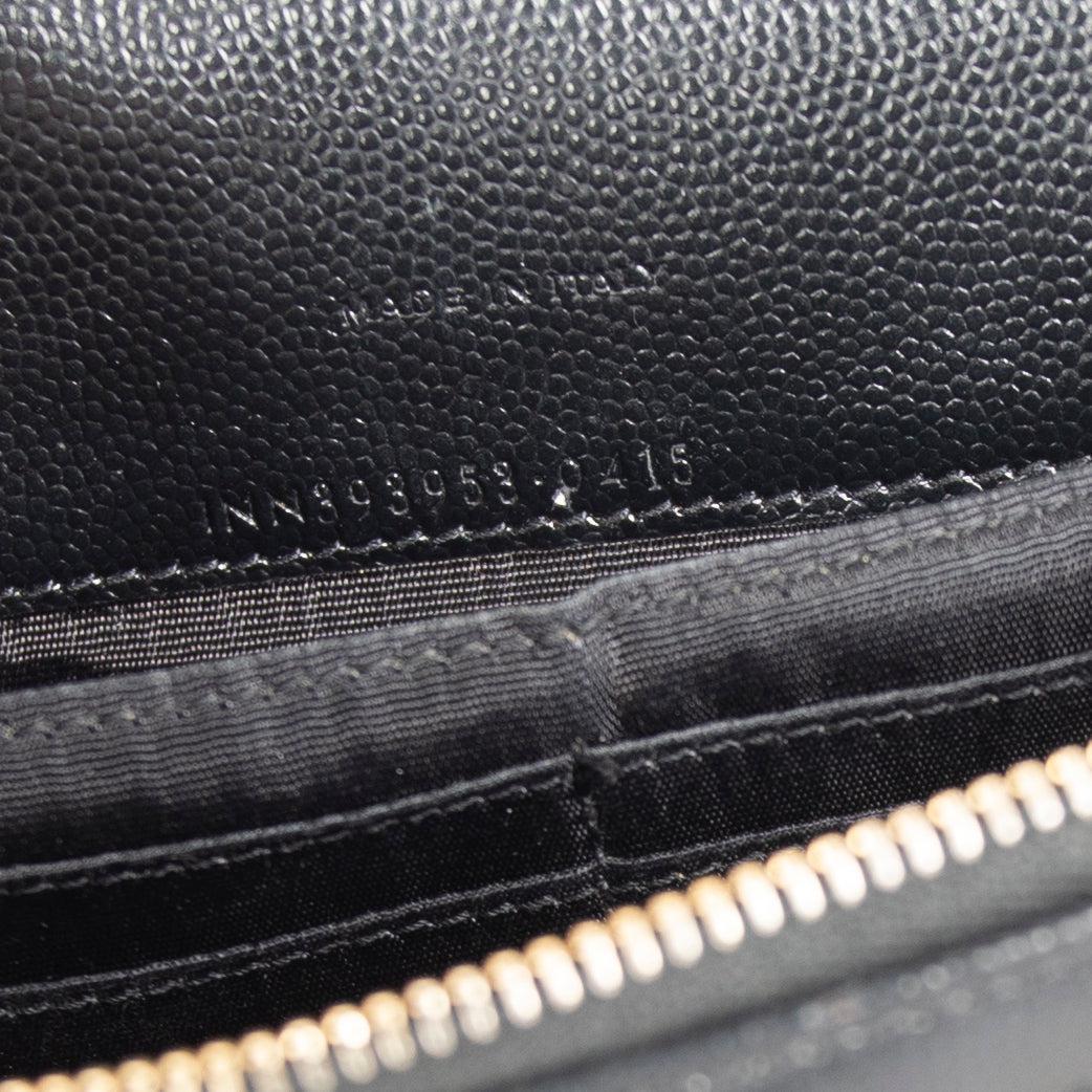 Saint Laurent Cassandre Envelope Chain Wallet
