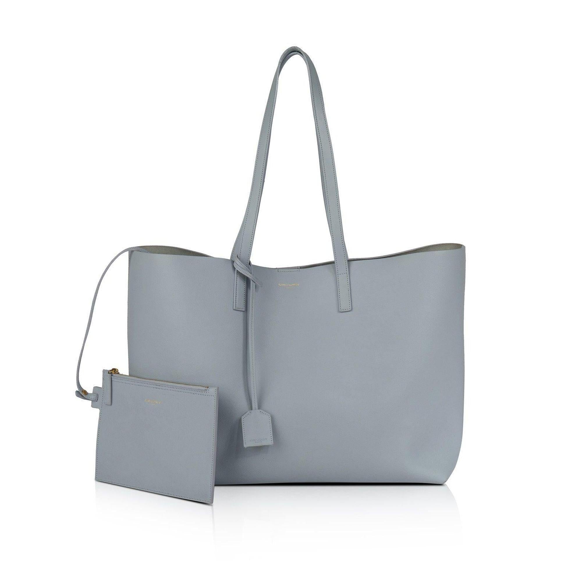 Saint Laurent E/W Shopping Tote w/ Pouch