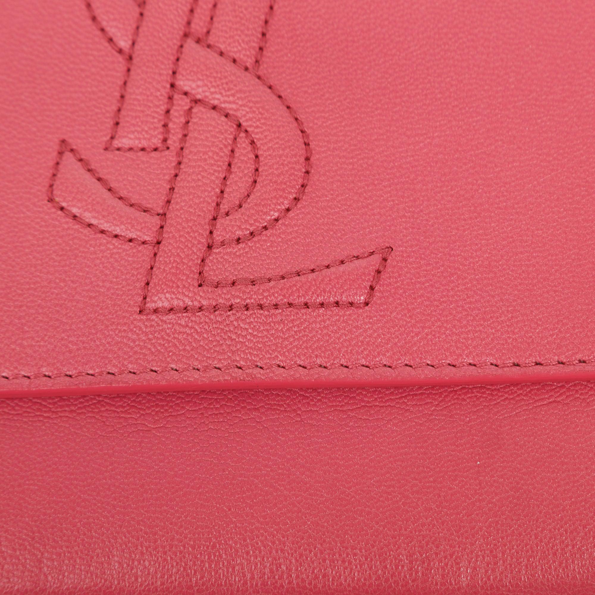 Saint Laurent Large Belle de Jour Clutch w/ Box