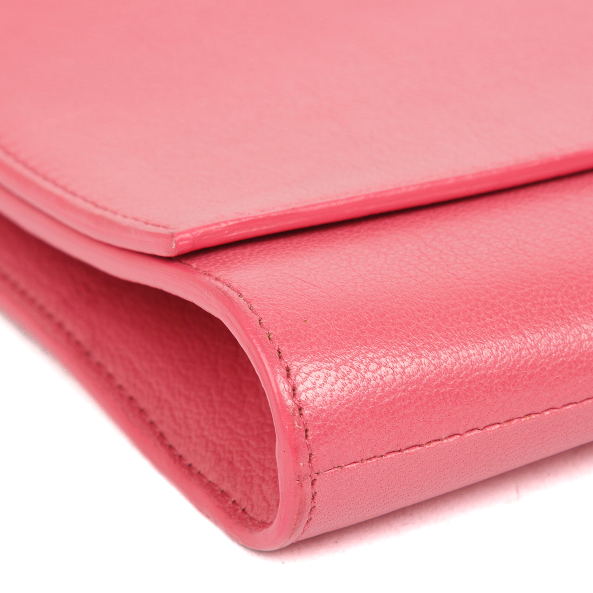 Saint Laurent Large Belle de Jour Clutch w/ Box