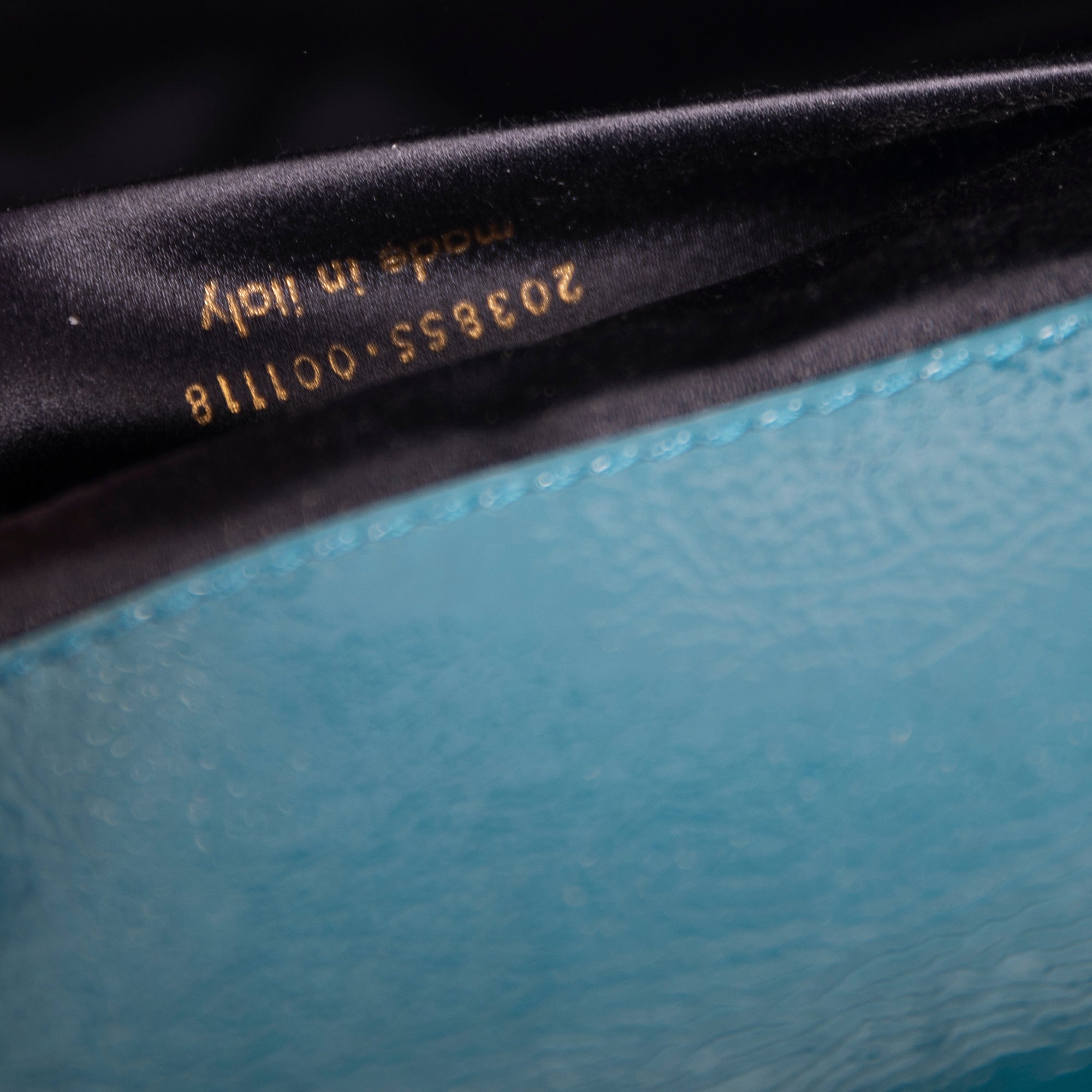 Saint Laurent Large Patent Leather Belle de Jour Clutch