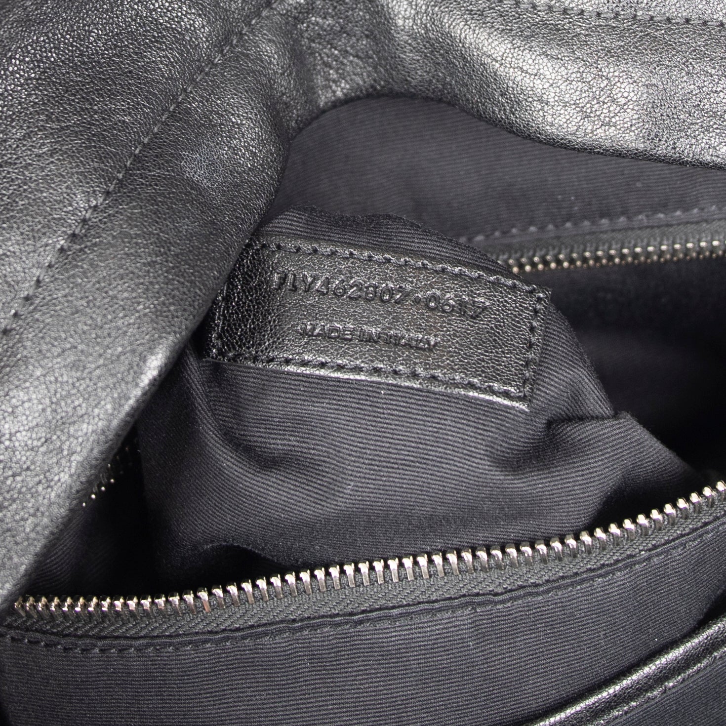 Saint Laurent Leather City Backpack