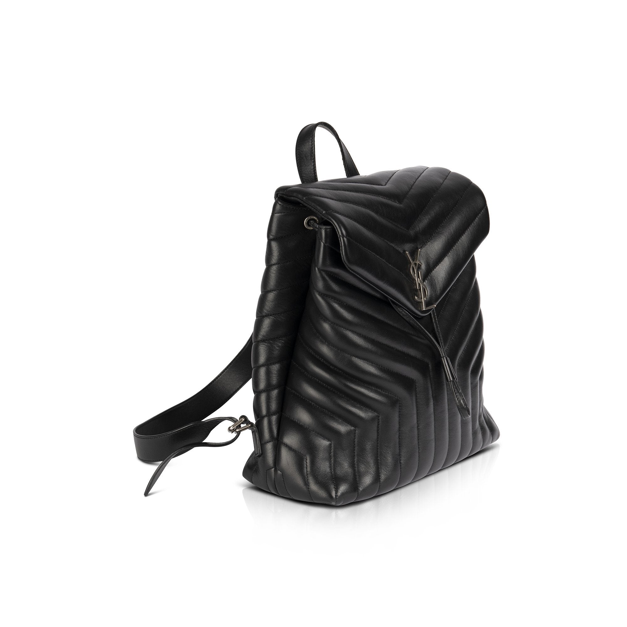 Saint Laurent Medium Loulou Monogram Backpack