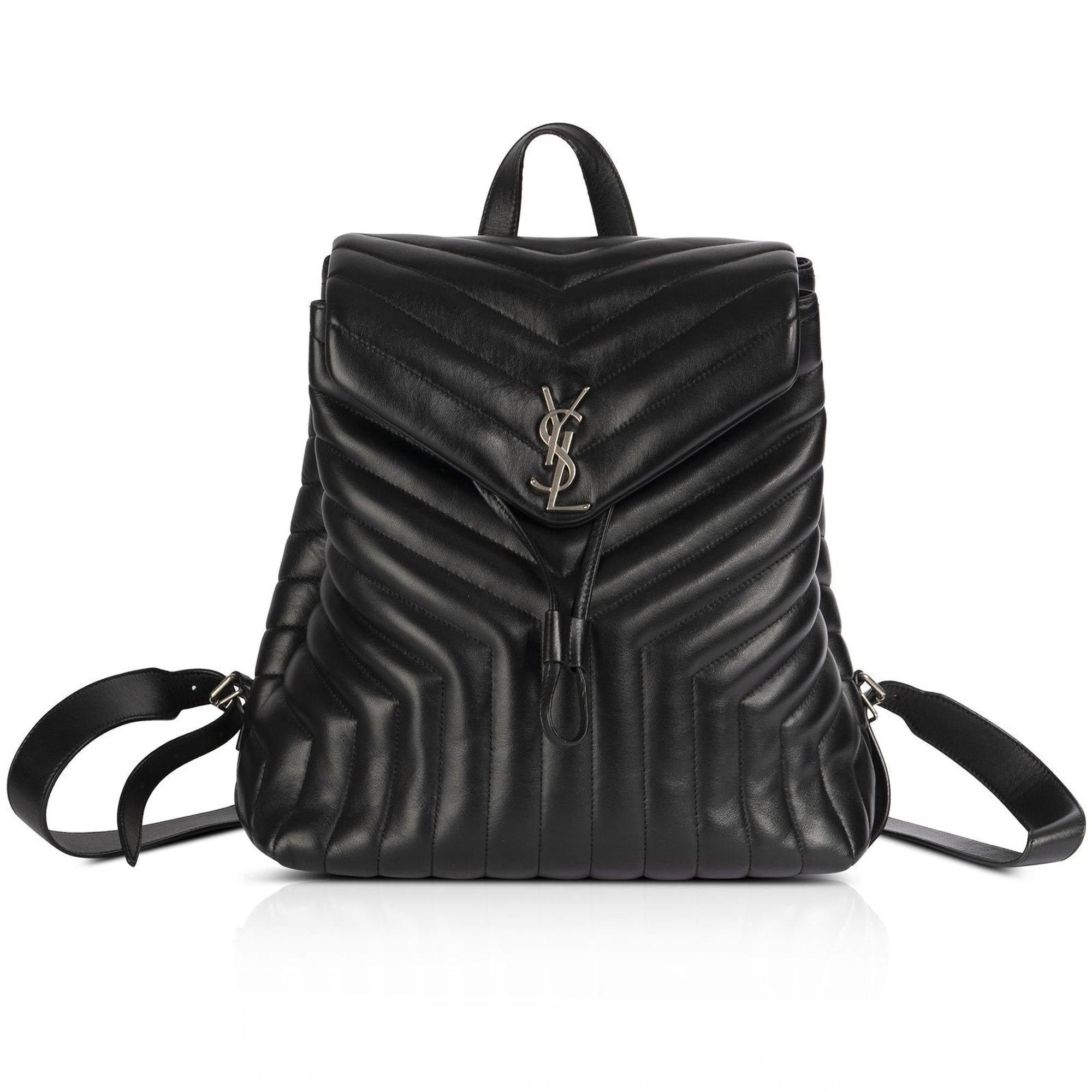 Saint Laurent Medium Loulou Monogram Backpack
