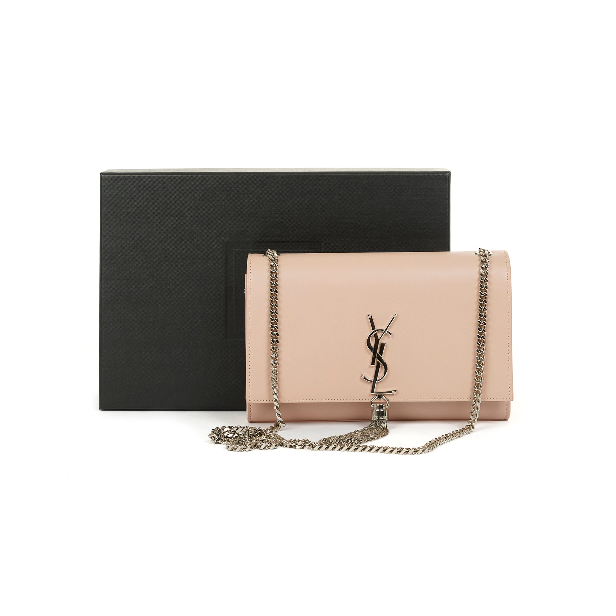 Saint Laurent Medium Monogram Kate Tassel Bag w/ Box & Receipt