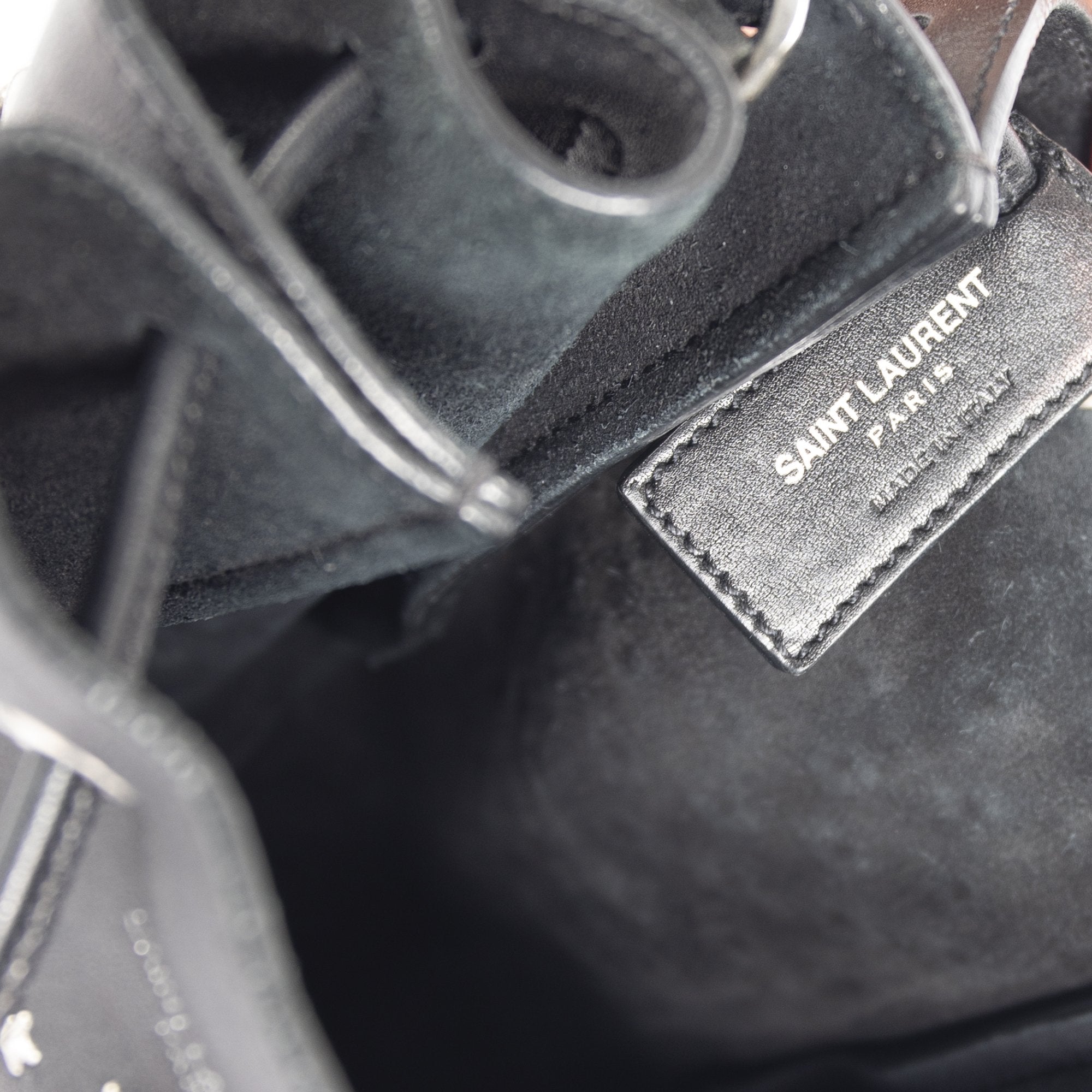 Saint Laurent Mini Emmanuelle Bucket Bag