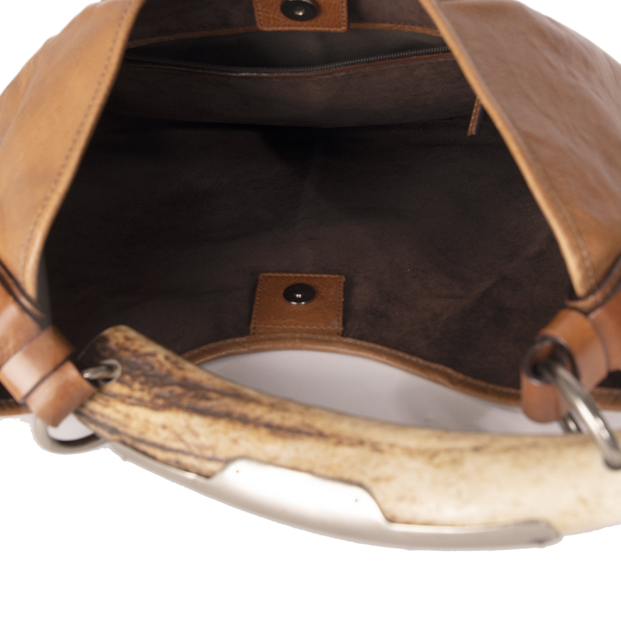 Saint Laurent Mombasa Horn Hobo