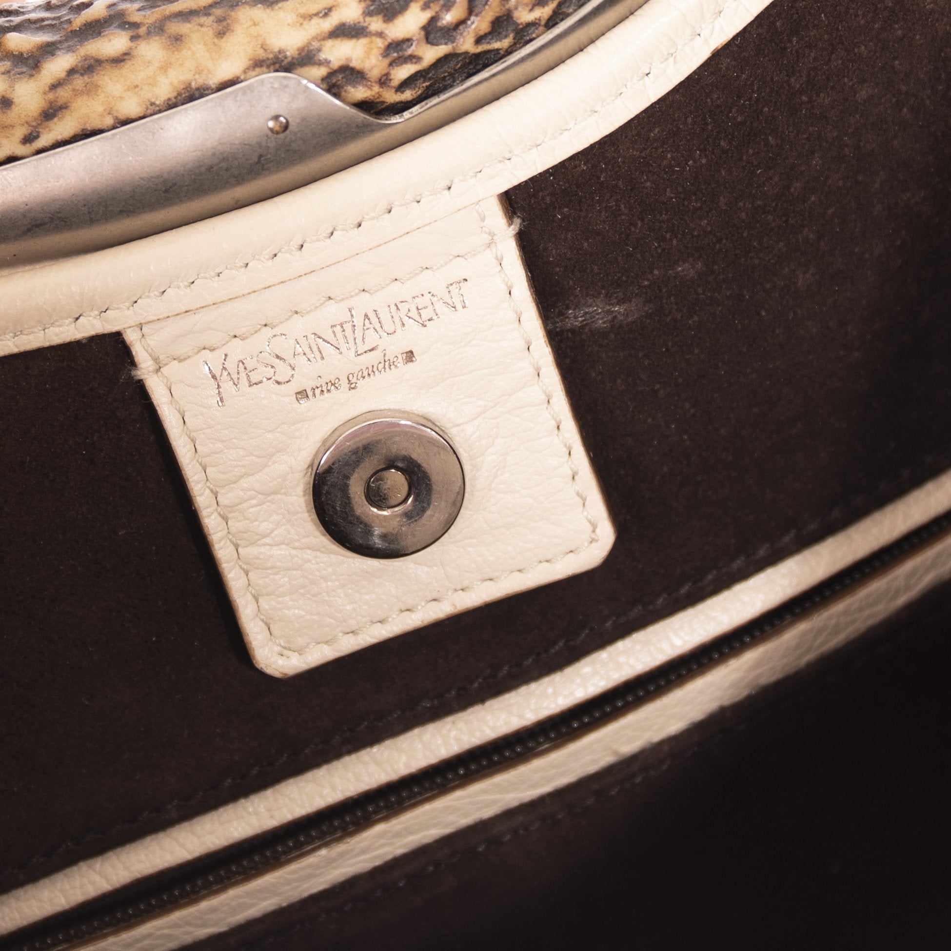 Saint Laurent Mombasa Horn Hobo