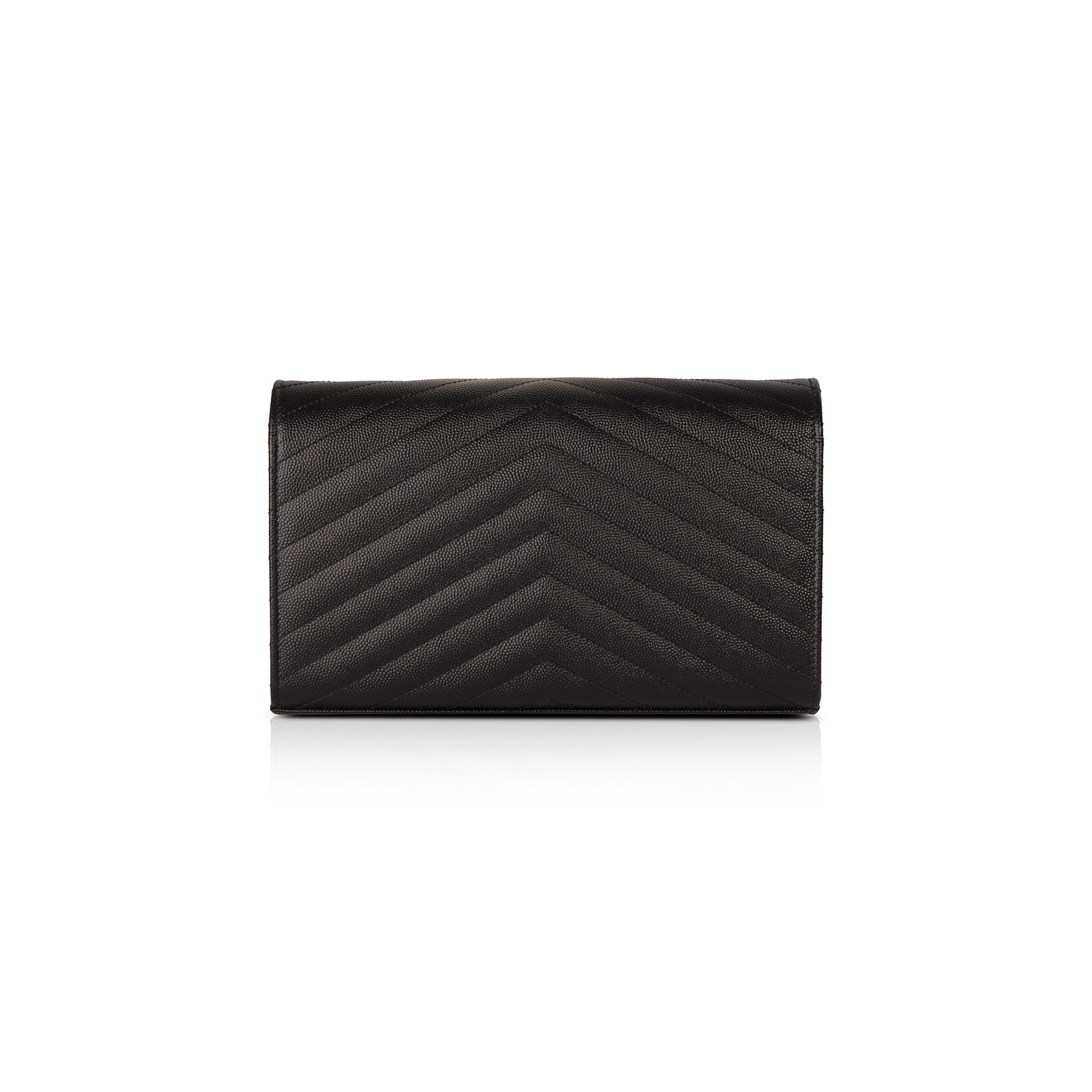 Saint Laurent Monogram Chain Wallet w/ Box