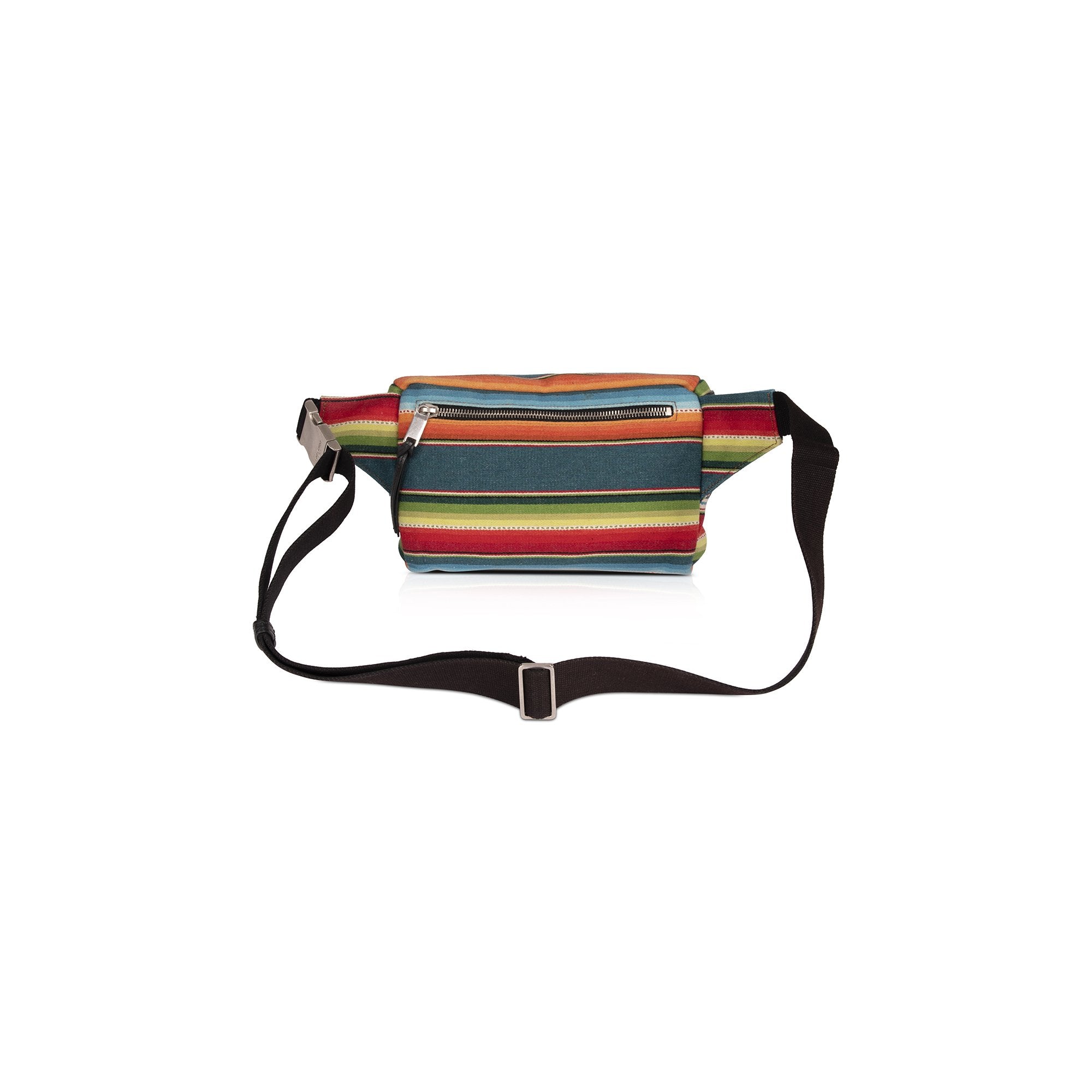 Saint Laurent Multicolor Striped City Belt Bag