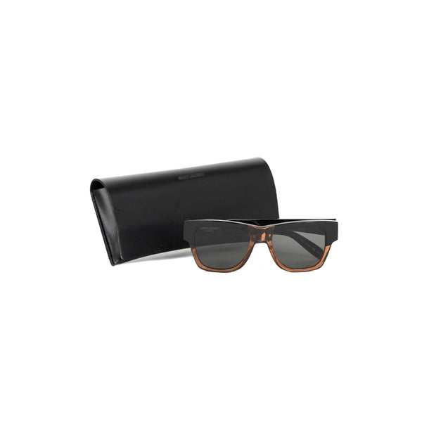 Saint Laurent SL142 Square Sunglasses w/ Case – OLIVER'S Saint Laurent SL142 Square Sunglasses w/ Case – OLIVER'S