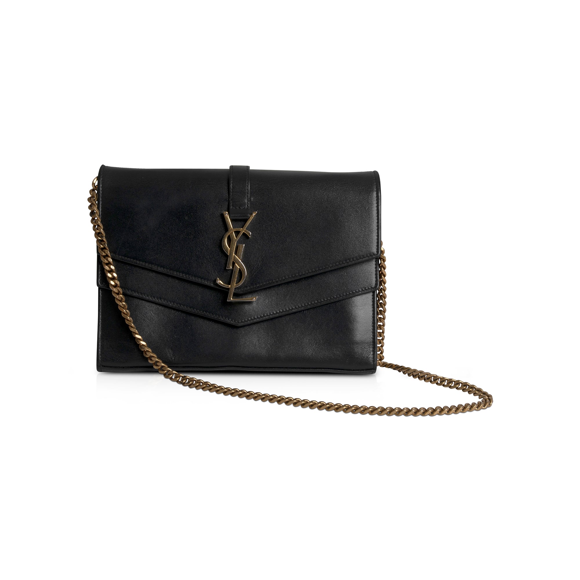 Saint Laurent Sulpice Chain Wallet – OLIVER'S