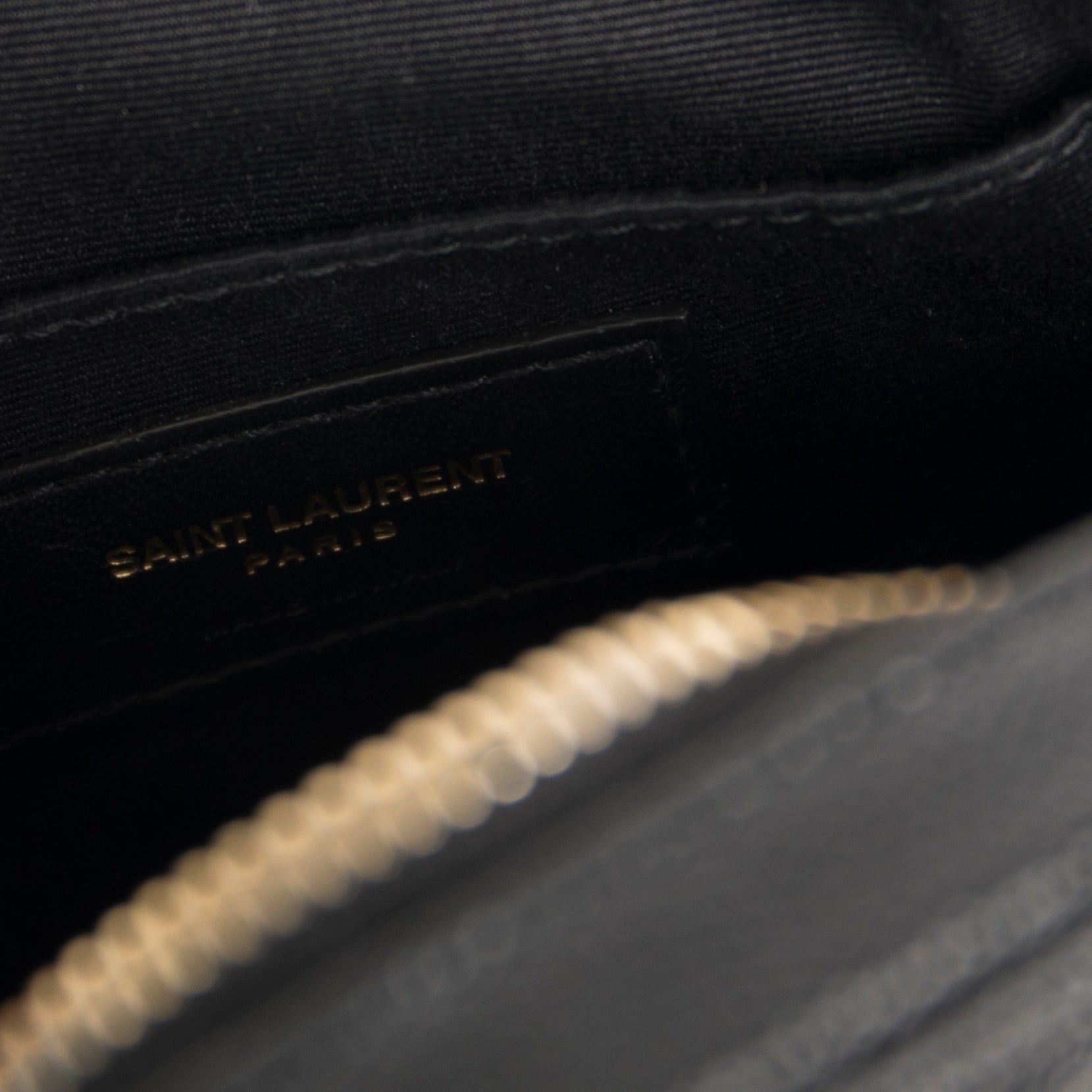 Saint Laurent Vinyle Round Monogram Camera Bag