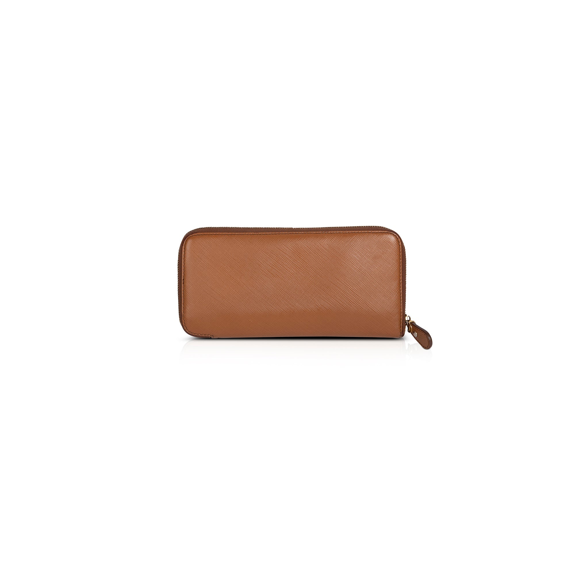 Salvatore Ferragamo Double Gancio Zip-Around Wallet