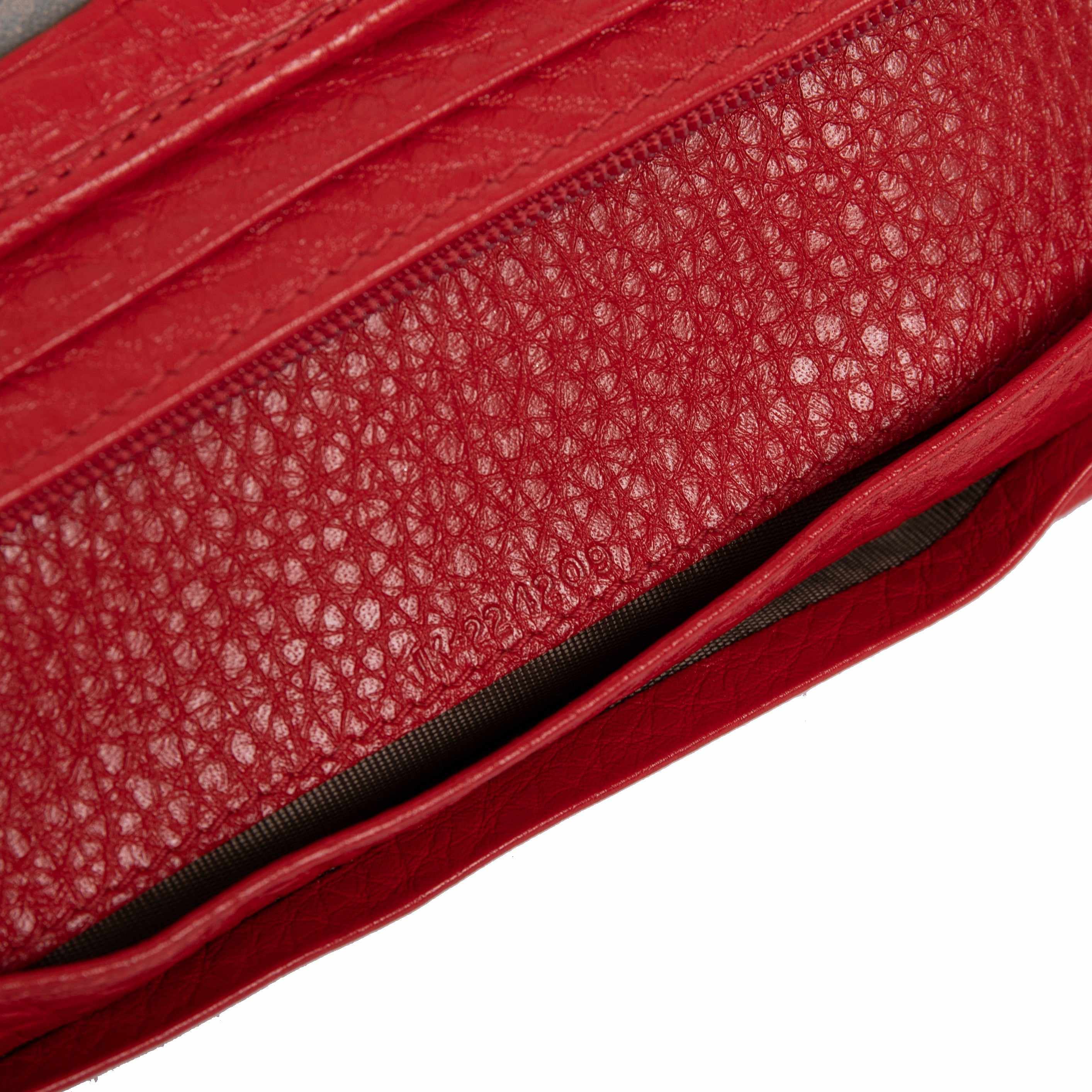 Salvatore Ferragamo Gancini Leather Flap Wallet