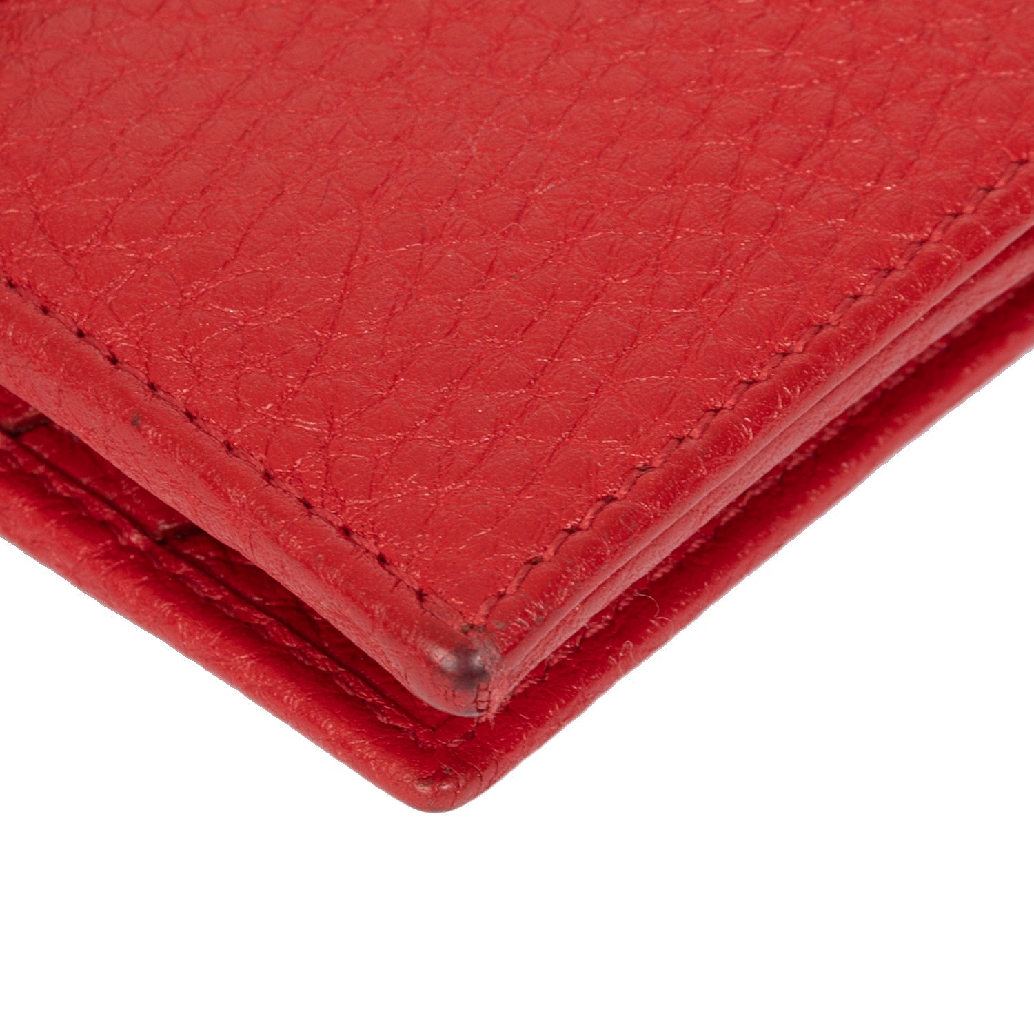 Salvatore Ferragamo Gancini Leather Flap Wallet