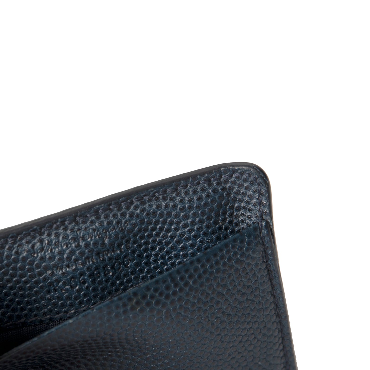 Salvatore Ferragamo Leather Money Clip Card Holder — Oliver Jewellery