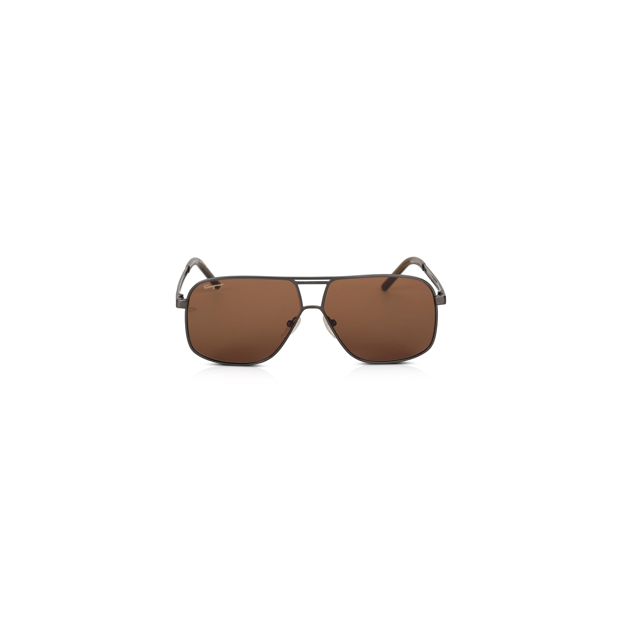 Salvatore Ferragamo SF292S Aviator Sunglasses w/ Case