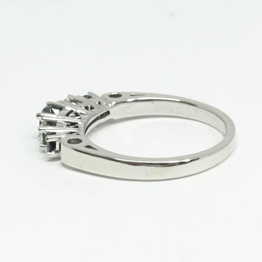 Sapphire and Diamond Cocktail Ring