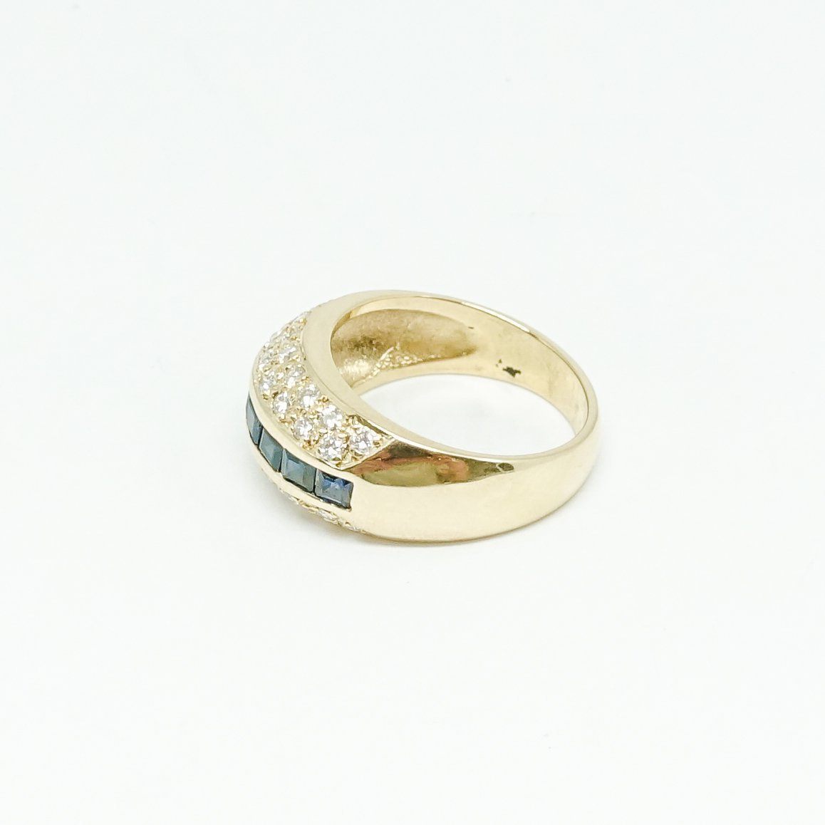 Sapphire and Diamond Ring