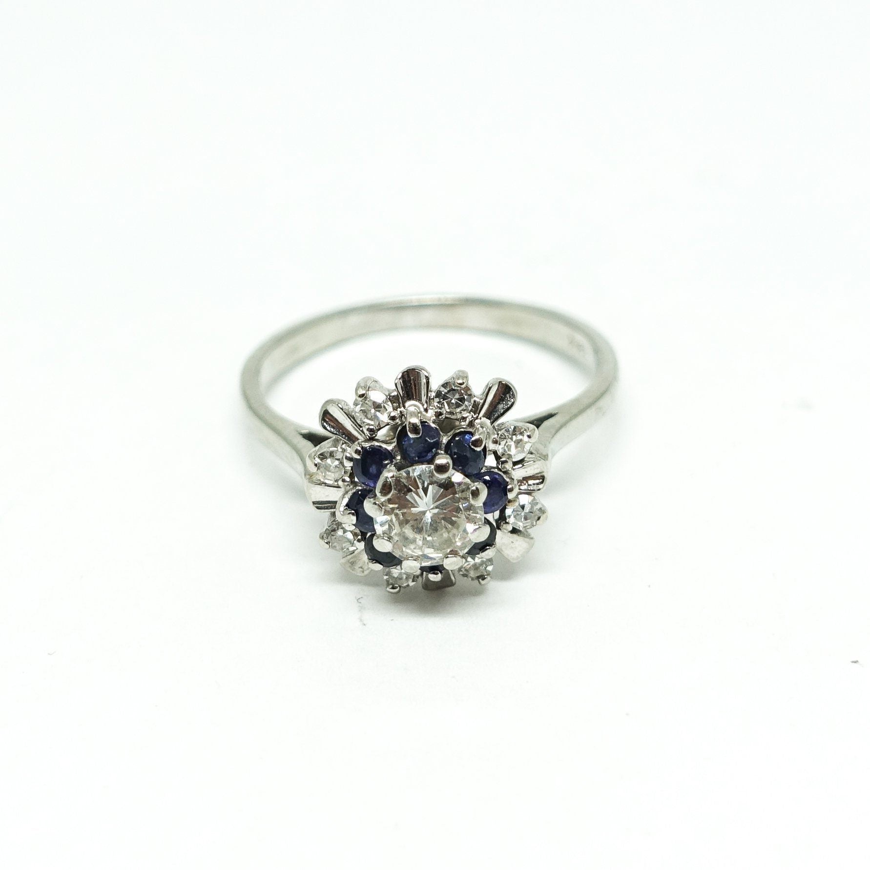 Sapphire and Diamond Ring