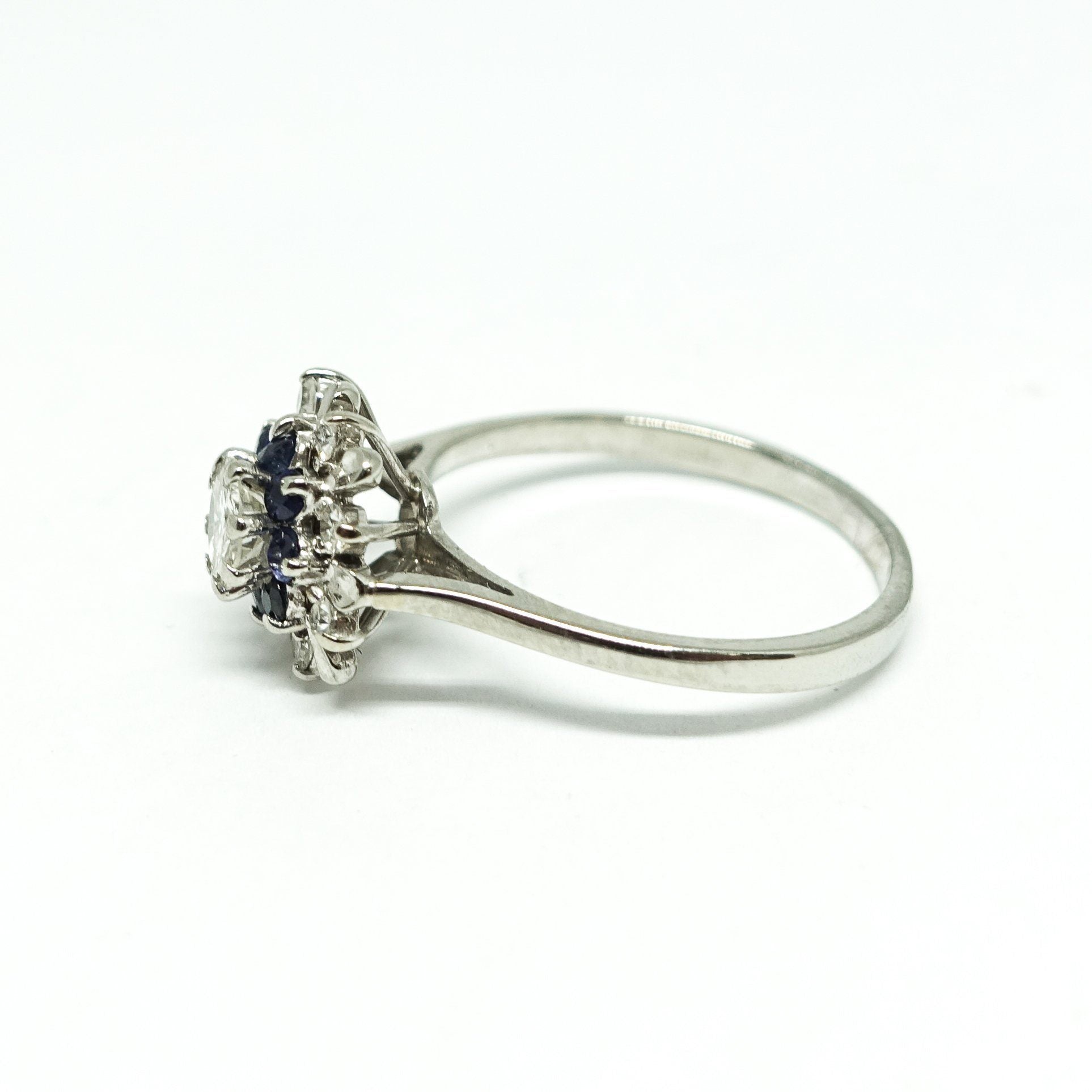 Sapphire and Diamond Ring
