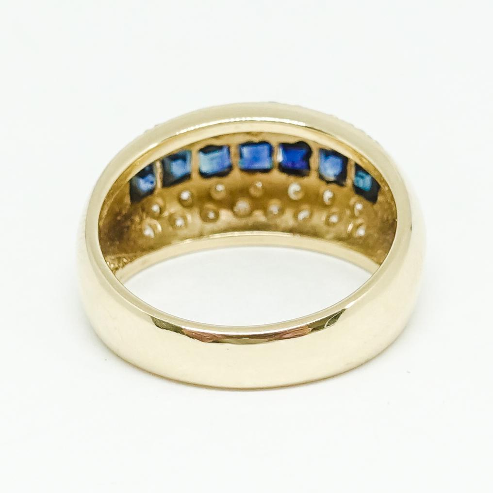 Sapphire and Diamond Ring