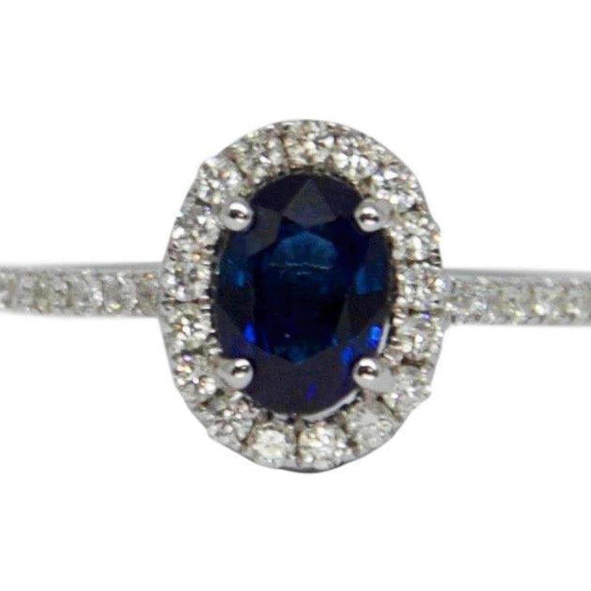 Sapphire and Diamond Ring