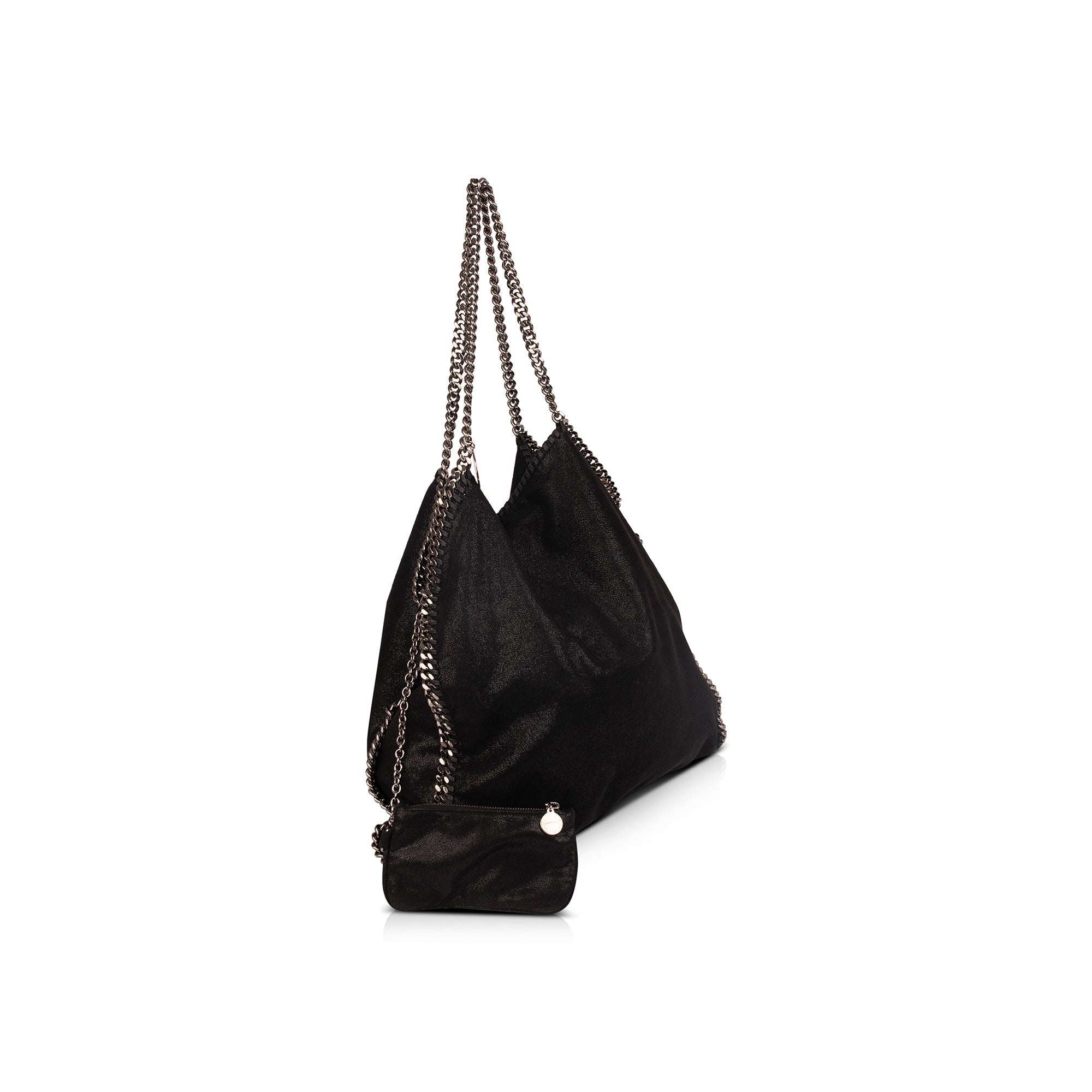Stella McCartney Large Shaggy Deer Falabella Tote w/ Pouch
