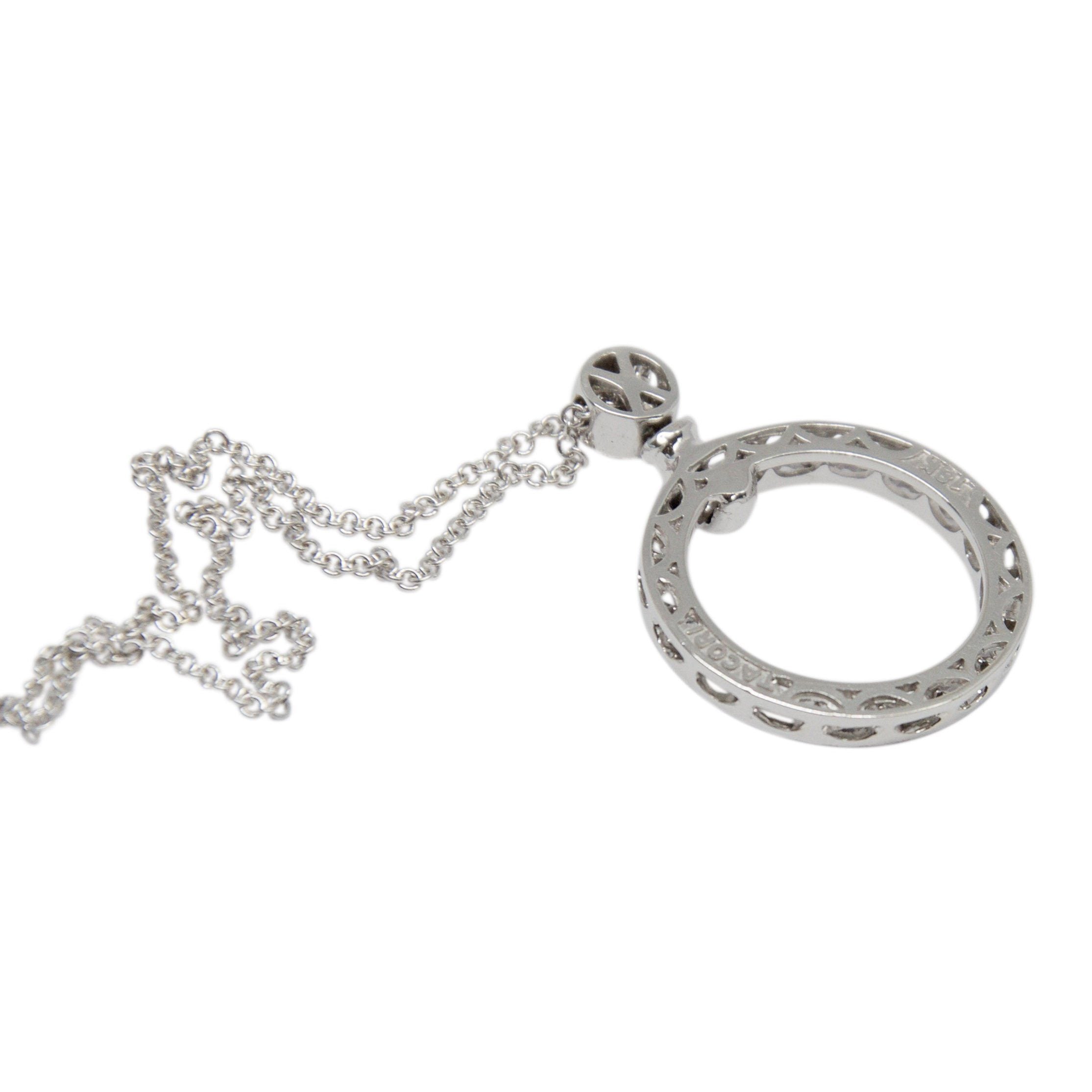 Tacori Diamond Circle Pendant Necklace