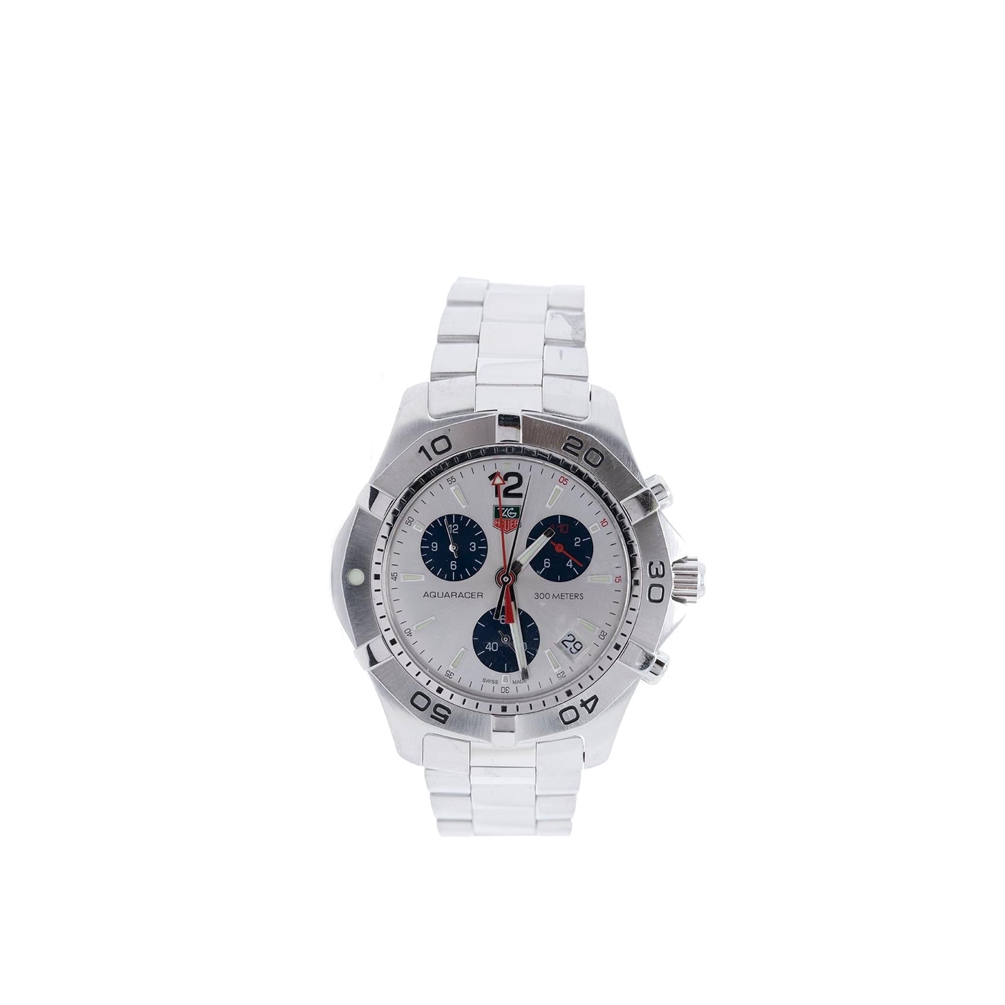 Tag Heuer Aquaracer Chronograph Watch w/ Box