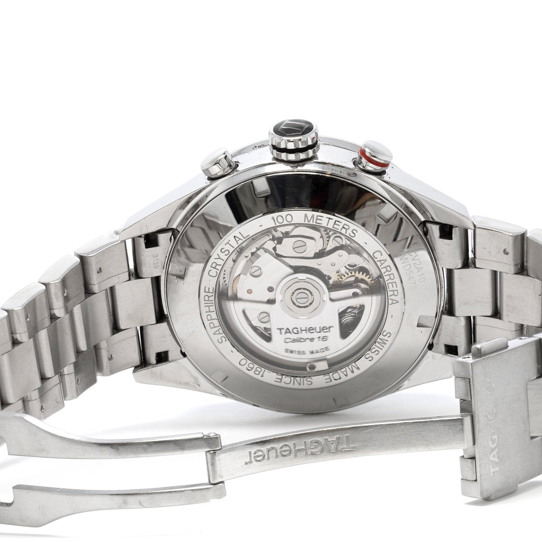 Tag Heuer Carrera Chronograph Watch w/ Box