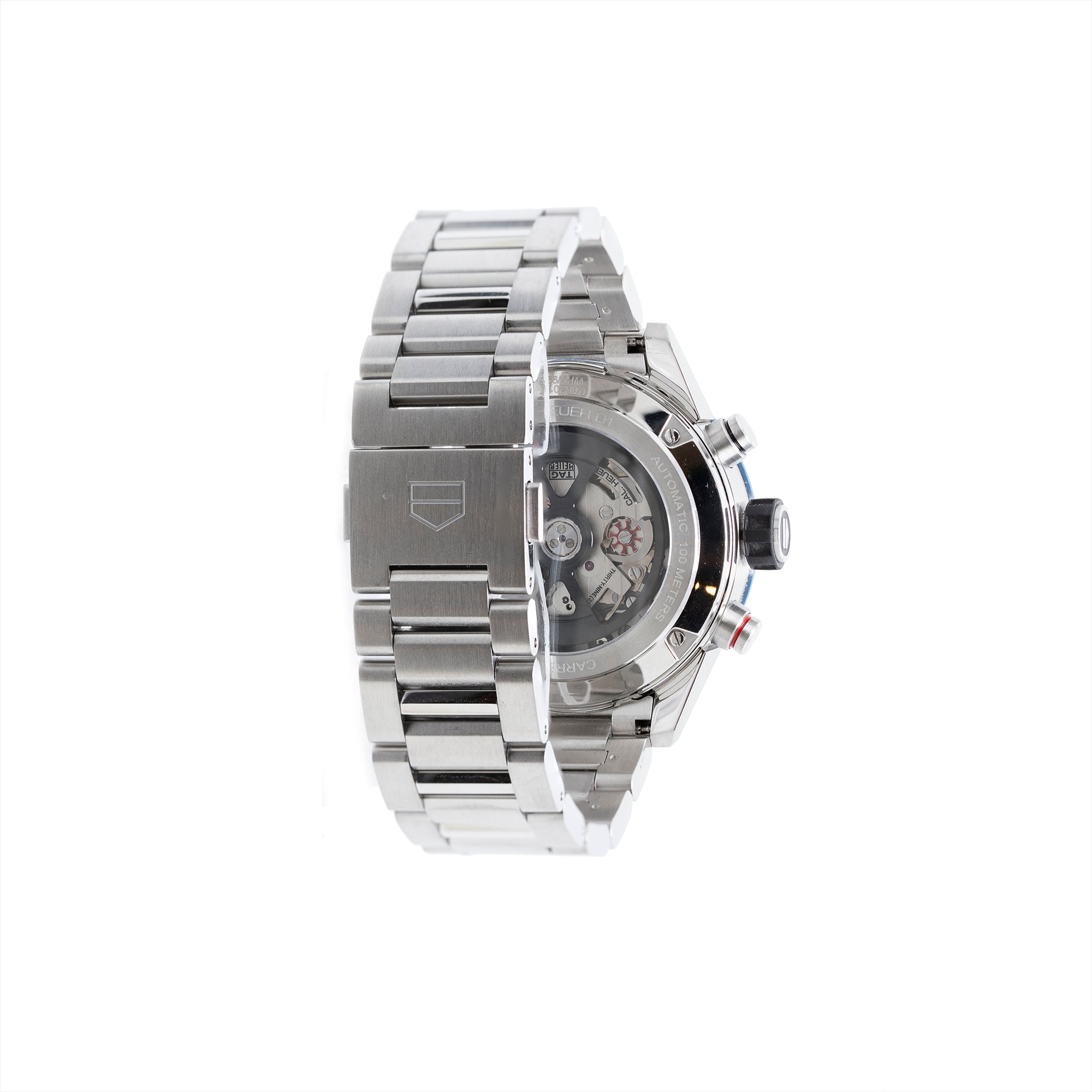 Tag Heuer Carrera Skeleton Chronograph Watch w/ Box