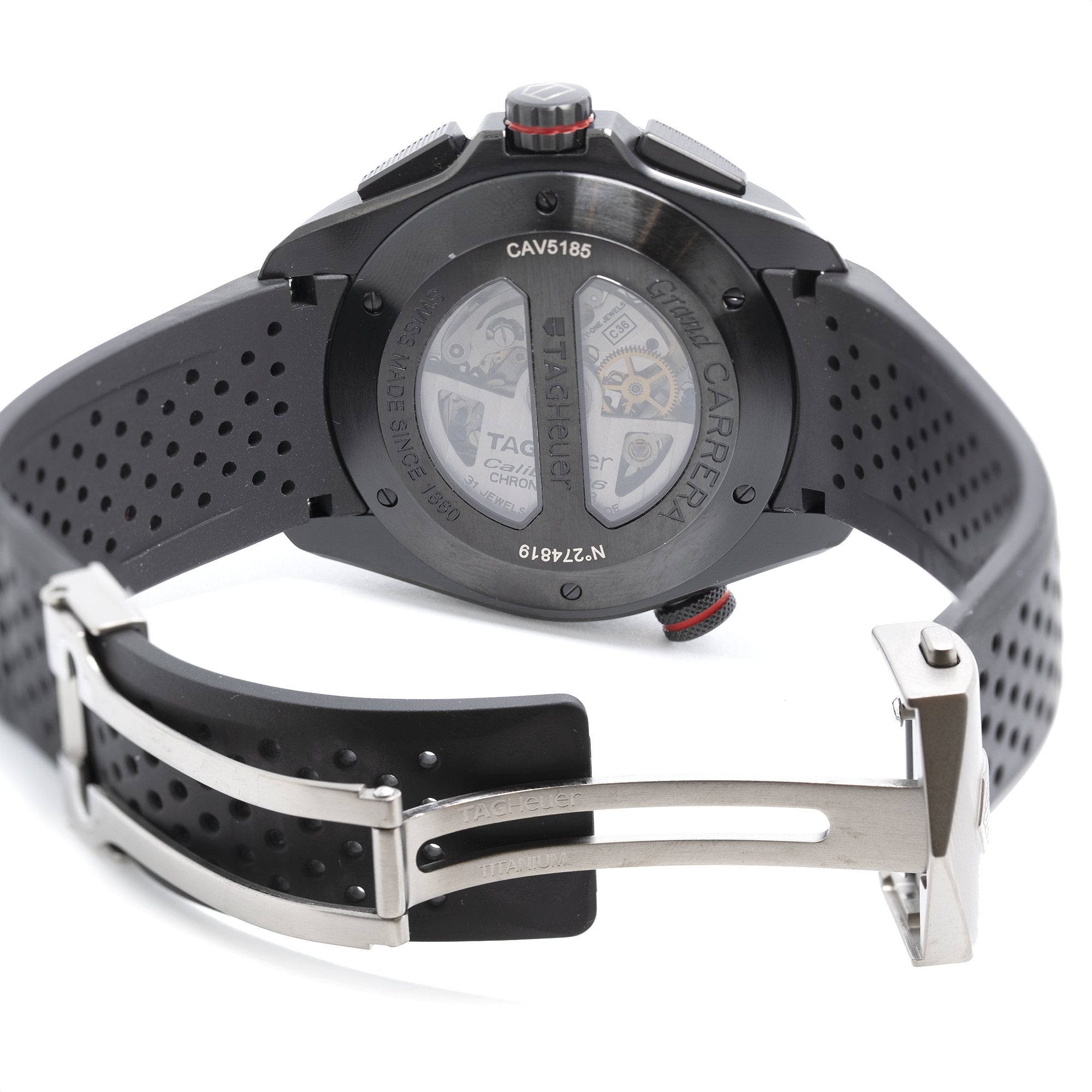 Tag Heuer Grand Carrera Watch w/ Box